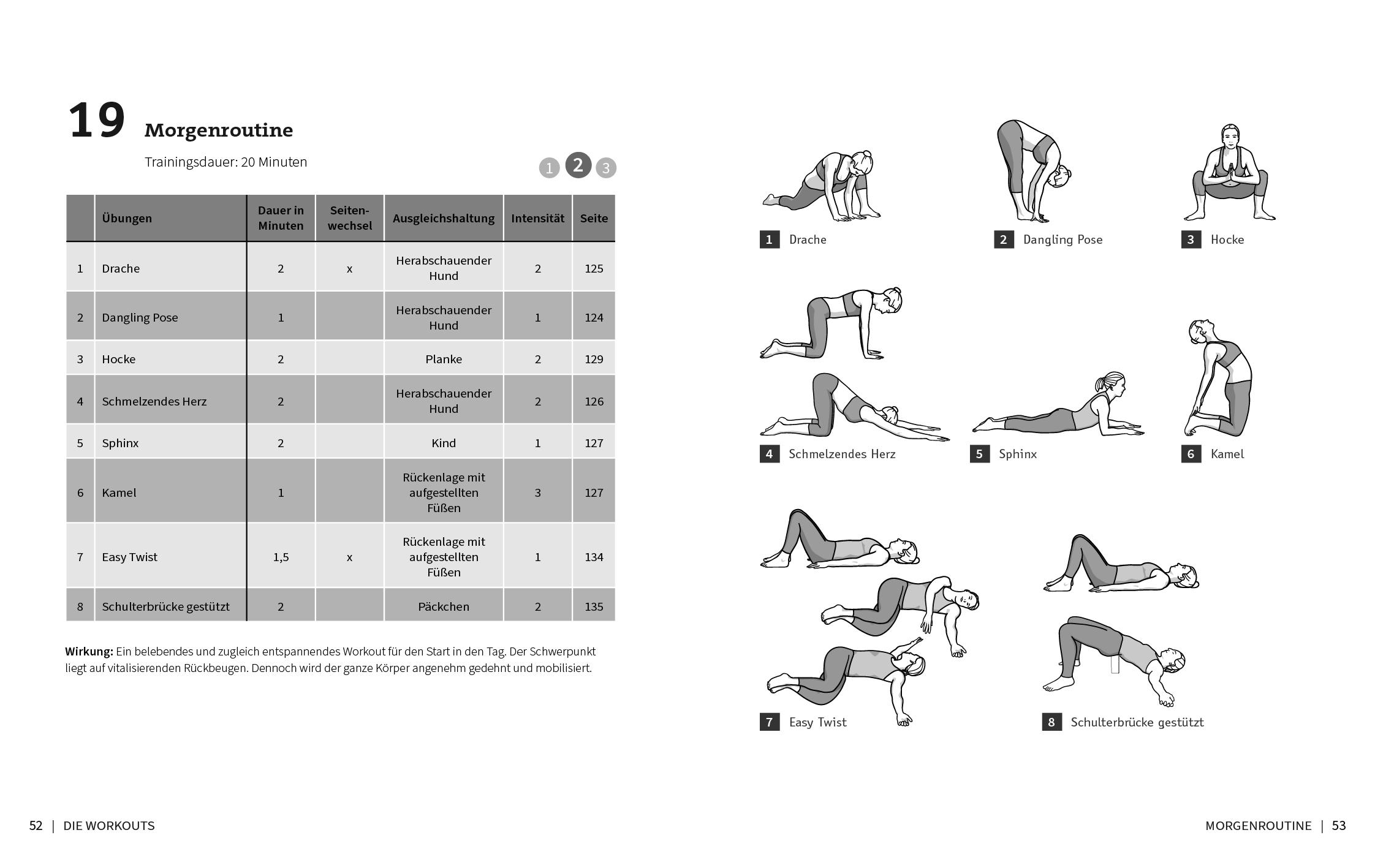 Beispielinhalt (Bild) 50 Workouts - Yin Yoga