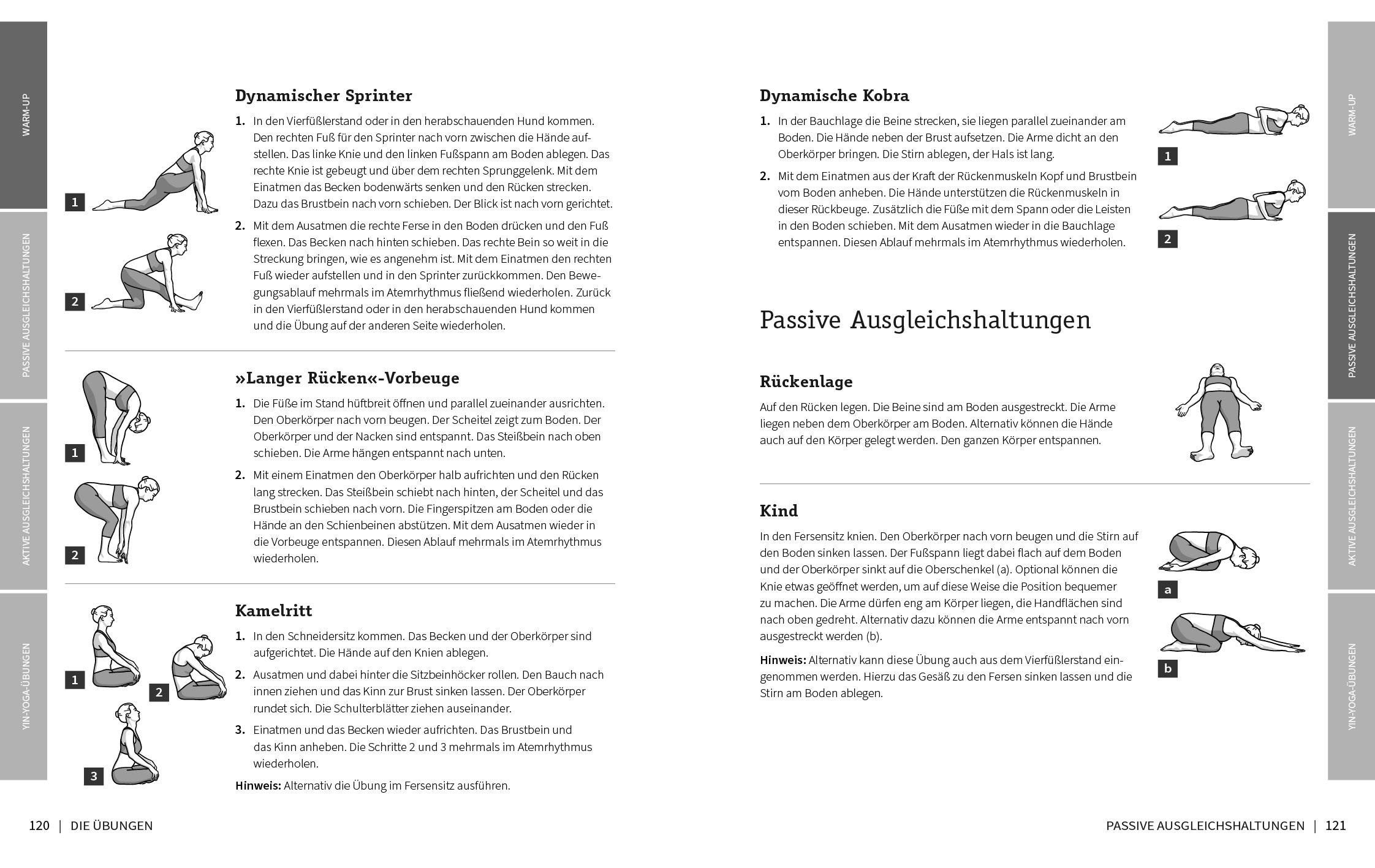 Beispielinhalt (Bild) 50 Workouts - Yin Yoga