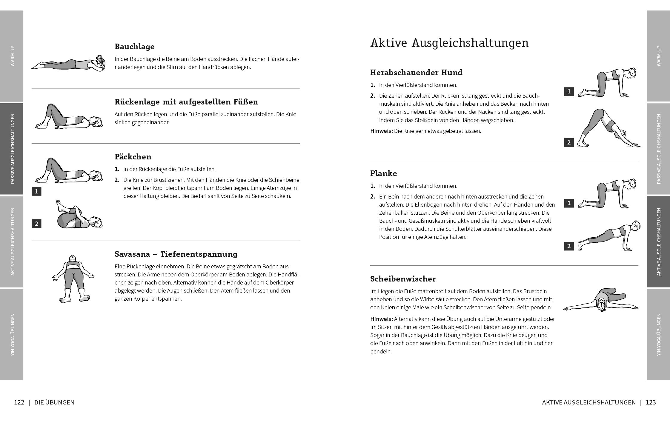 Beispielinhalt (Bild) 50 Workouts - Yin Yoga