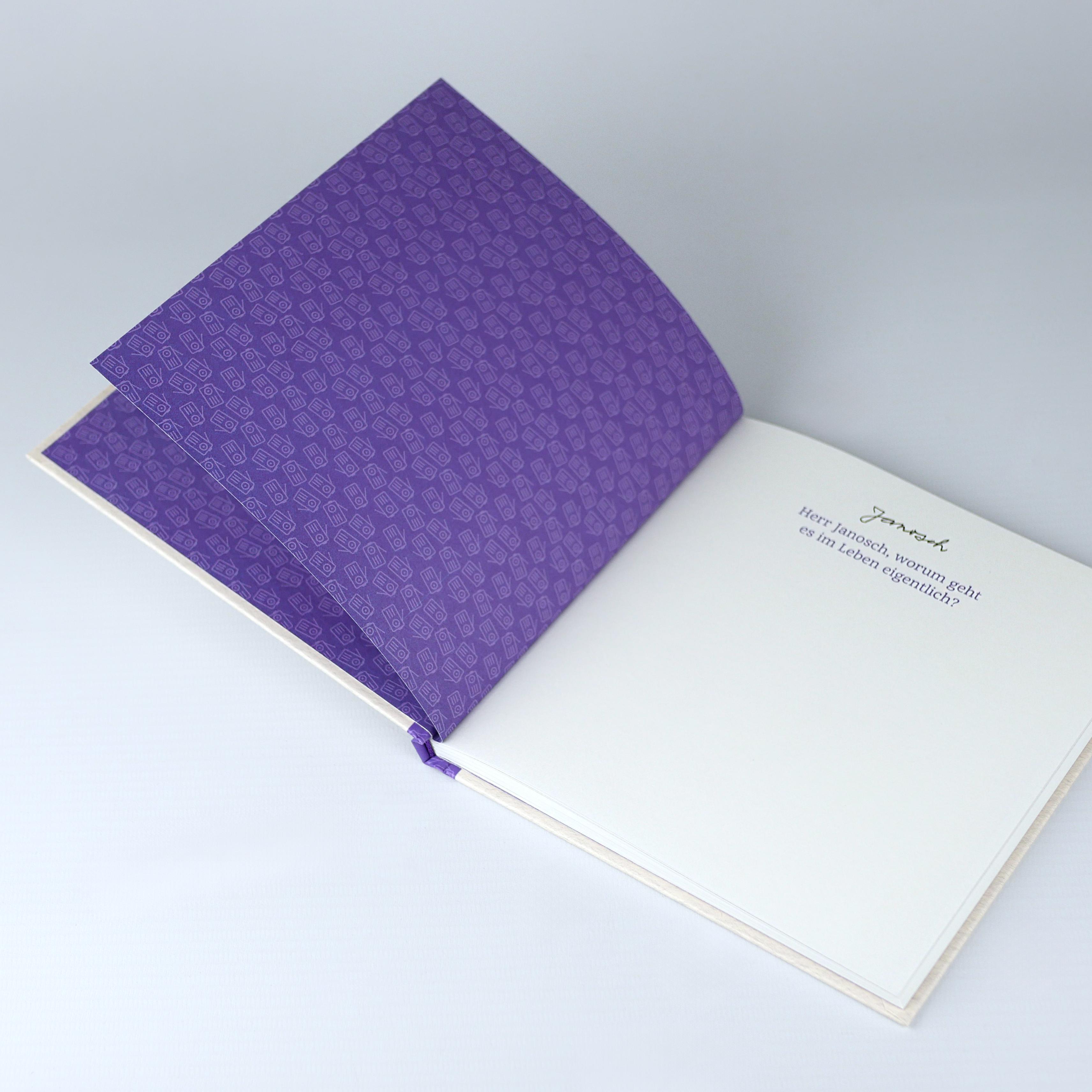 Beispielinhalt (Bild) Herr Janosch, worum geht es im Leben eigentlich?