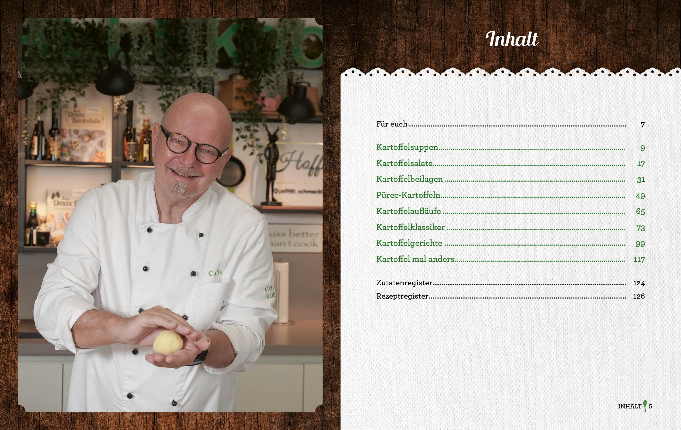 Beispielinhalt (Bild) Omas Kartoffelküche