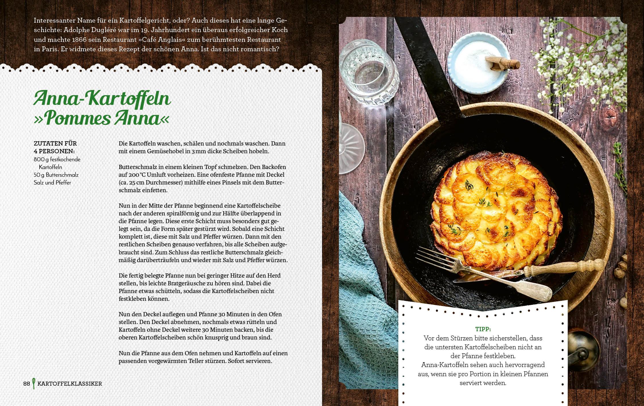 Beispielinhalt (Bild) Omas Kartoffelküche