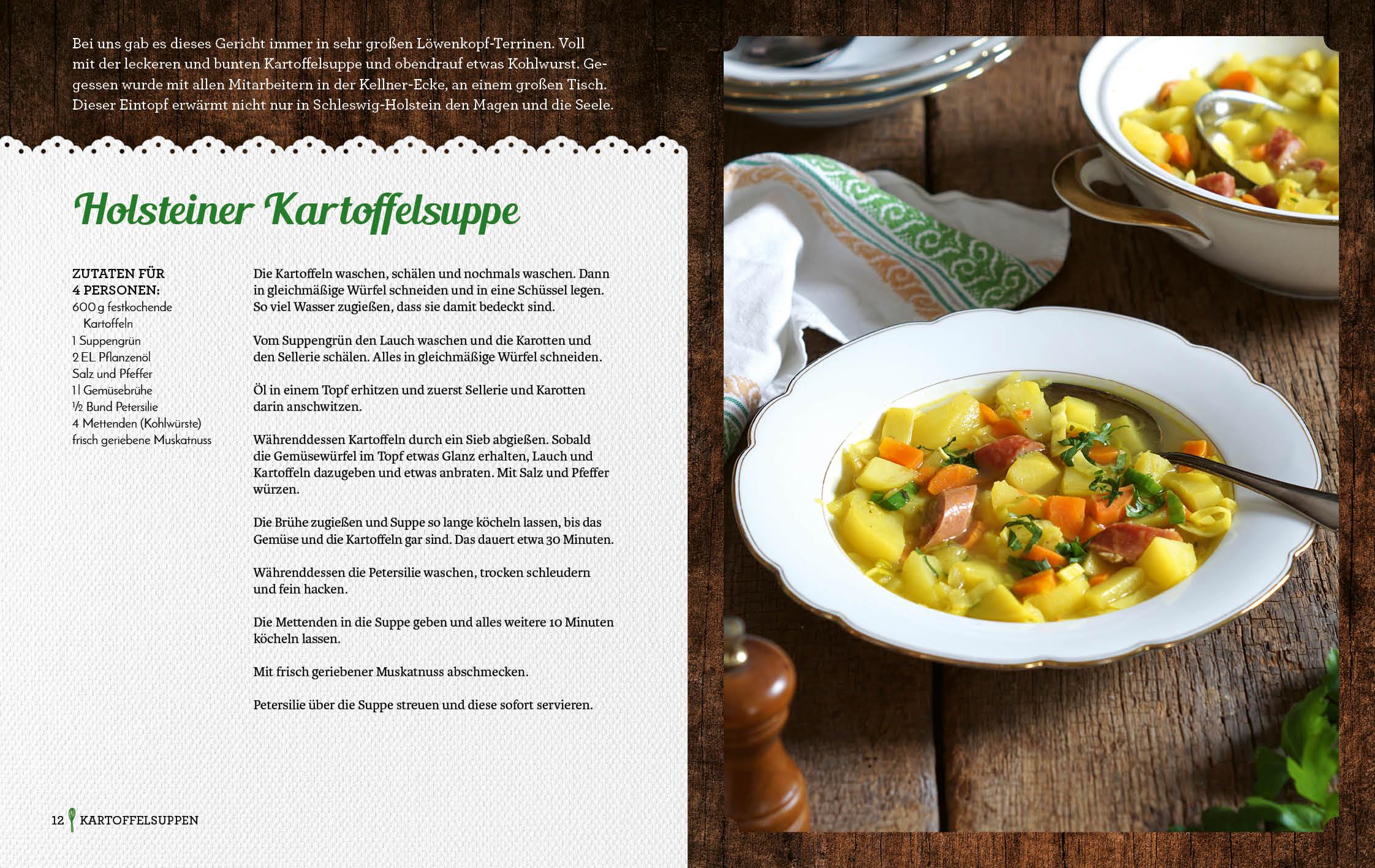 Beispielinhalt (Bild) Omas Kartoffelküche