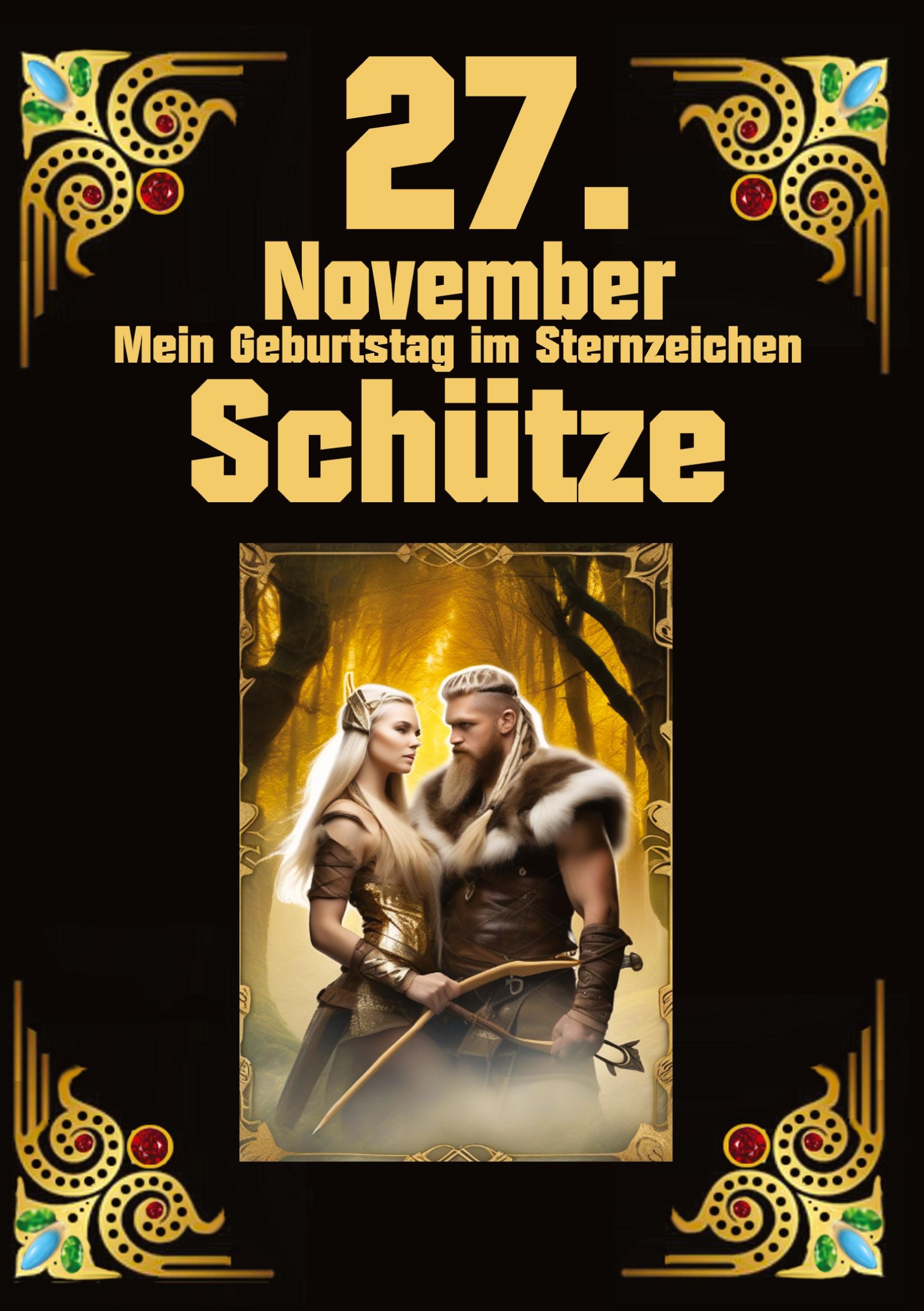 Vorderes Coverbild 27. November, mein Geburtstag