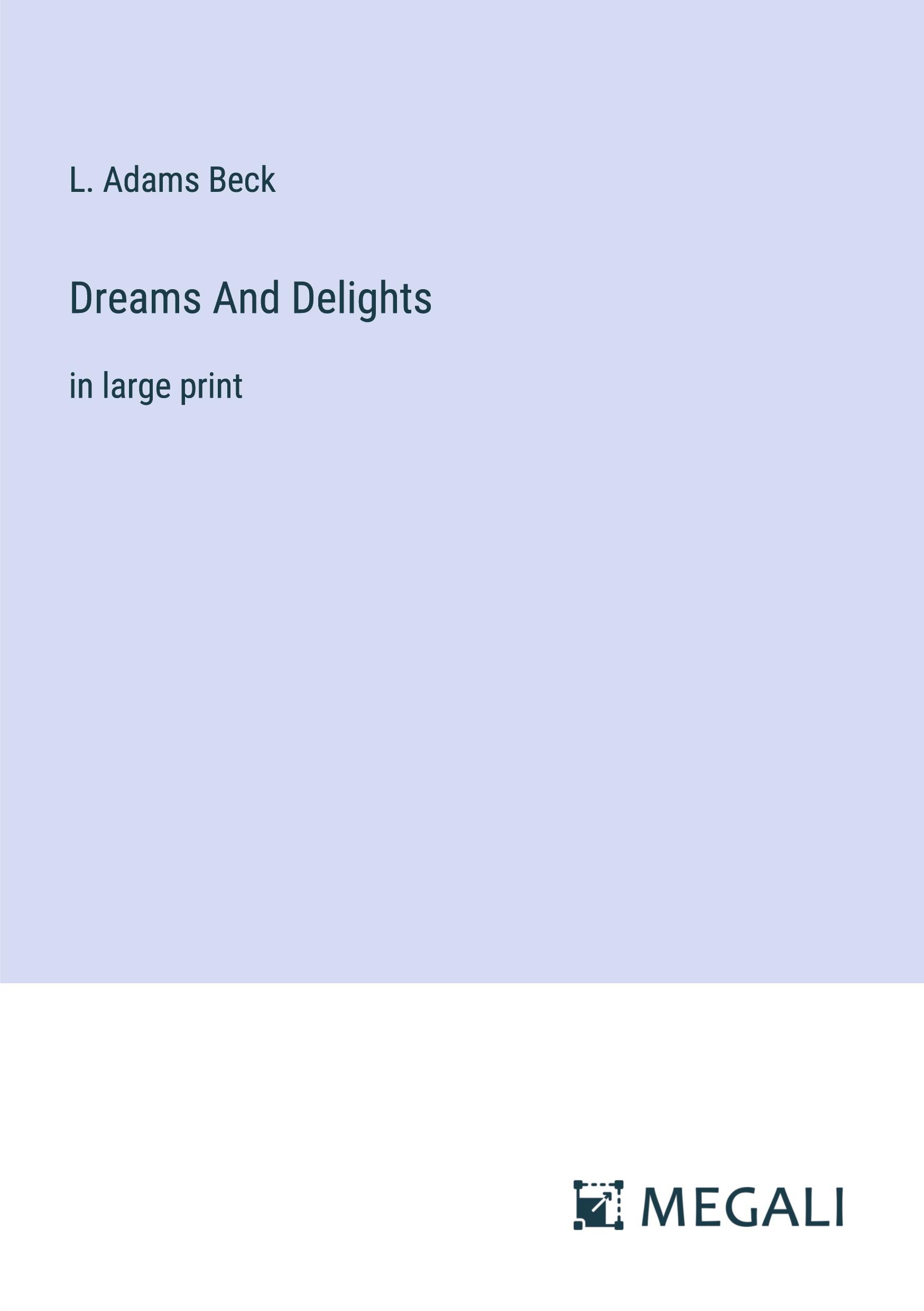 Vorderes Coverbild Dreams And Delights