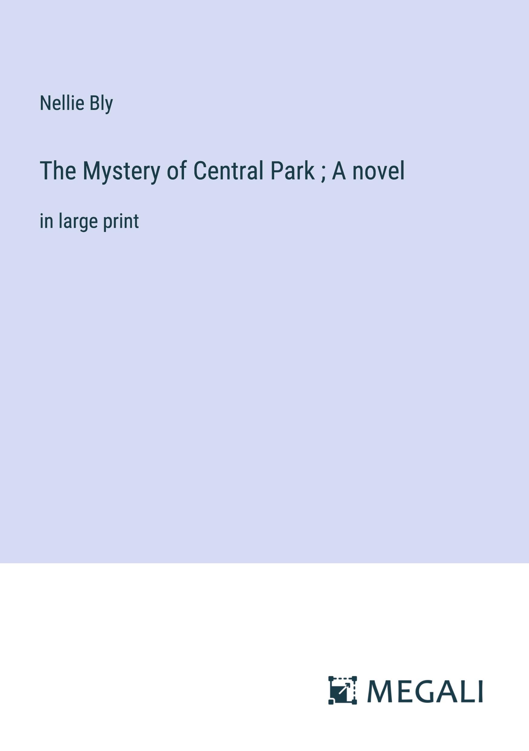 Vorderes Coverbild The Mystery of Central Park ; A novel
