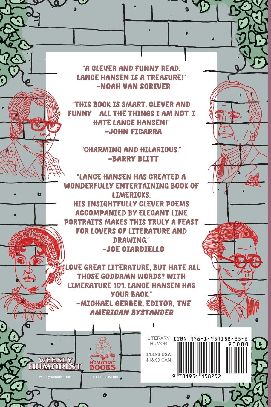 Rückseitencover Limerature 101