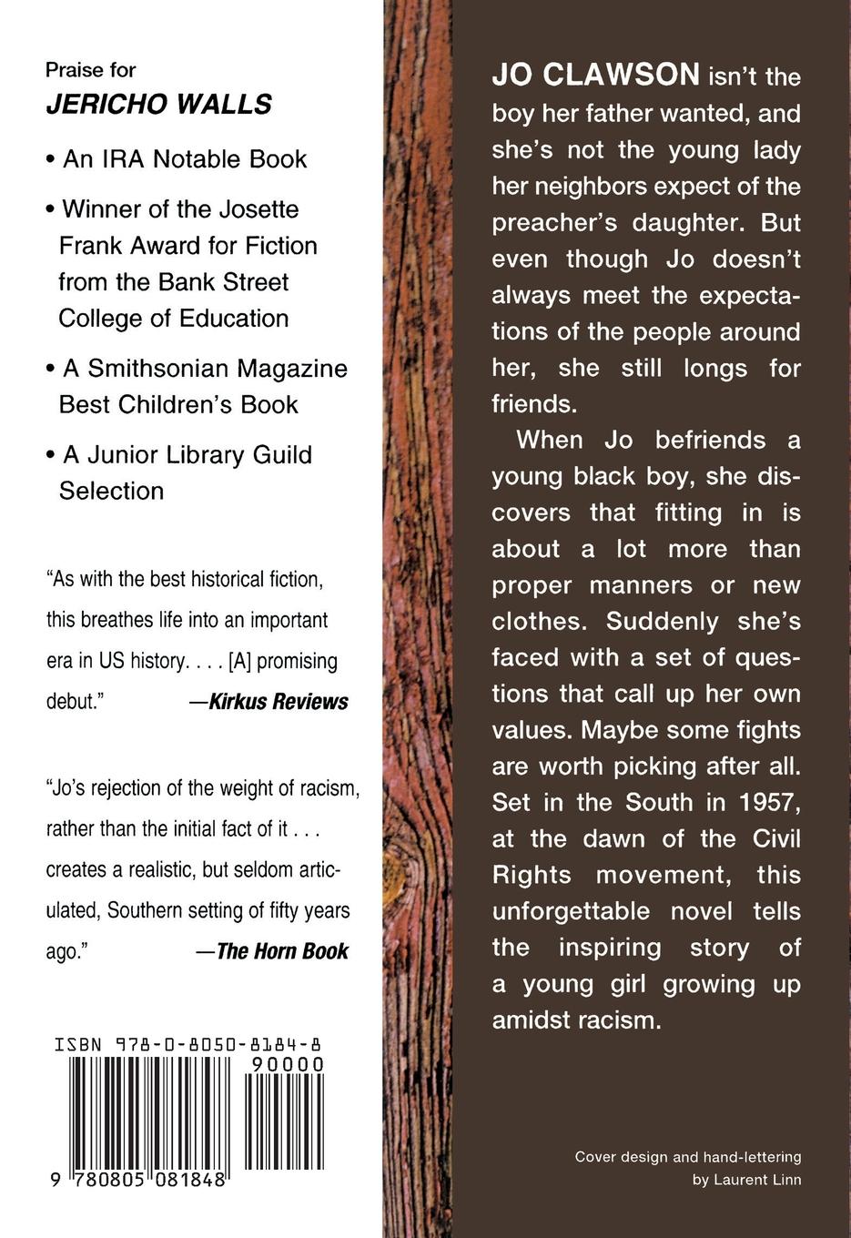 Rückseitencover Jericho Walls