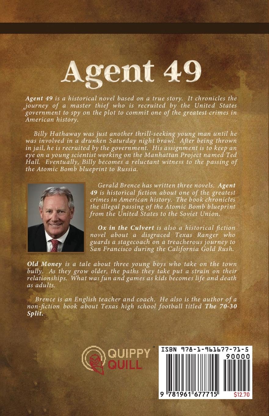 Rückseitencover Agent 49