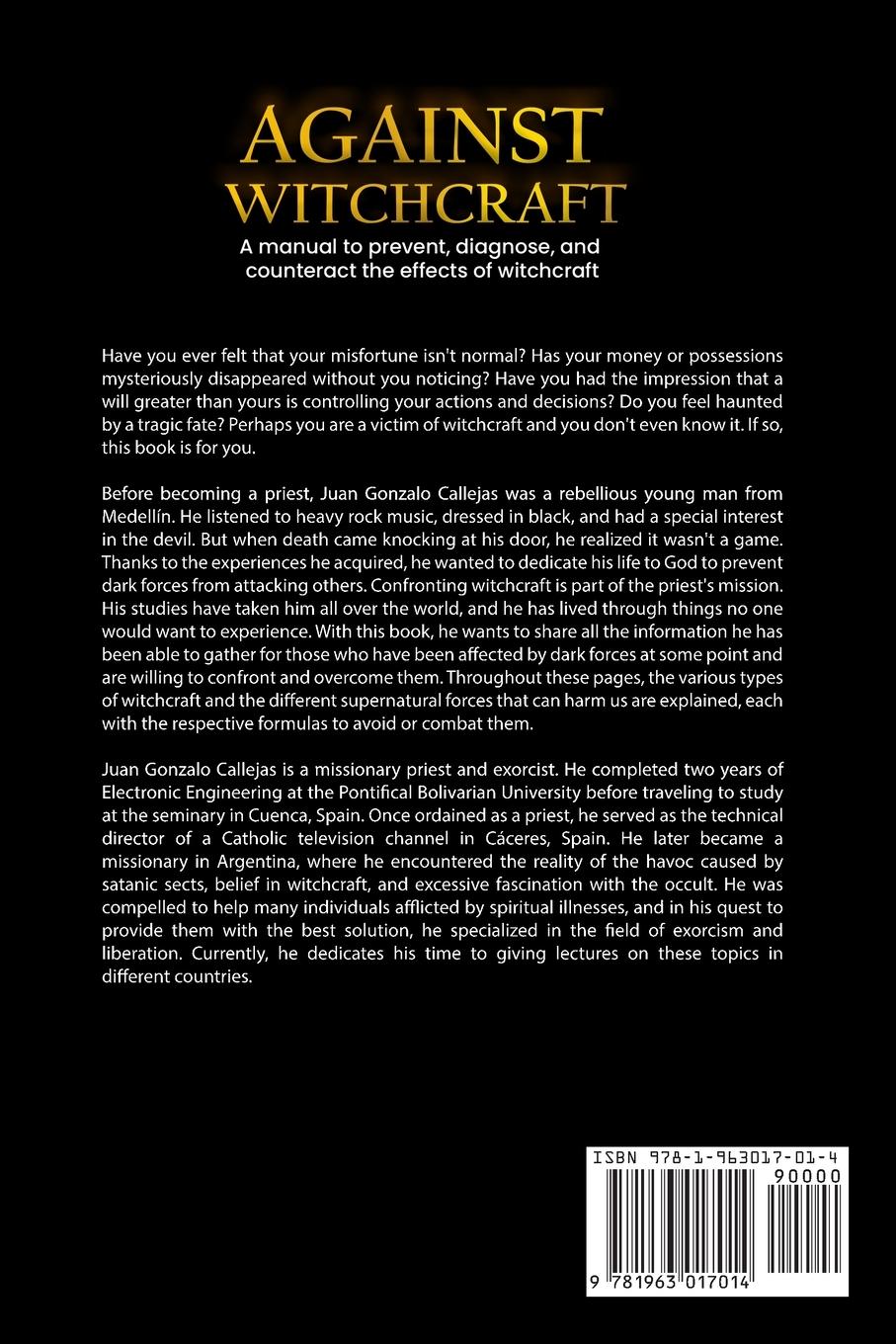 Rückseitencover AGAINST WITCHCRAFT