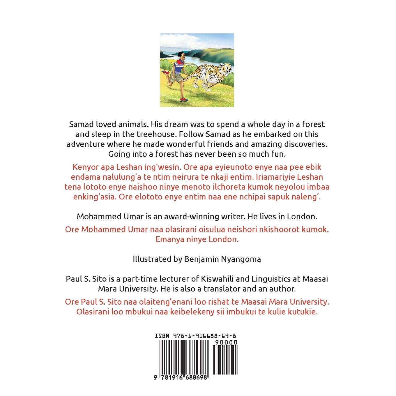 Rückseitencover Samad in the Forest