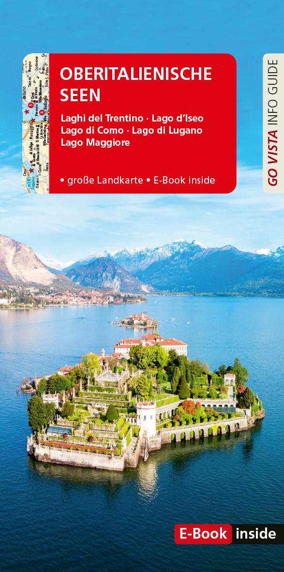 Vorderes Coverbild GO VISTA: Reiseführer Oberitalienische Seen