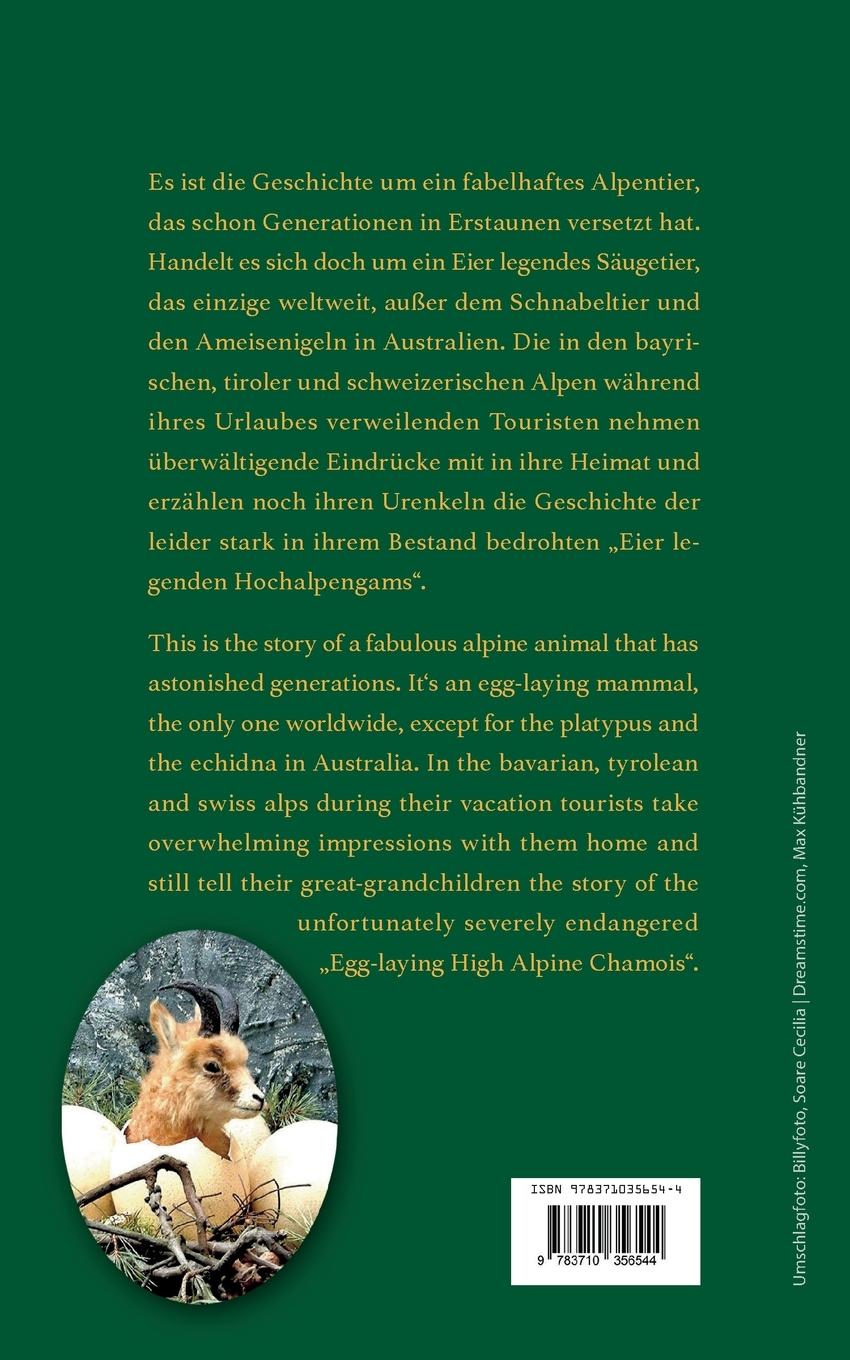Rückseitencover Die Eier legende Hochalpengams