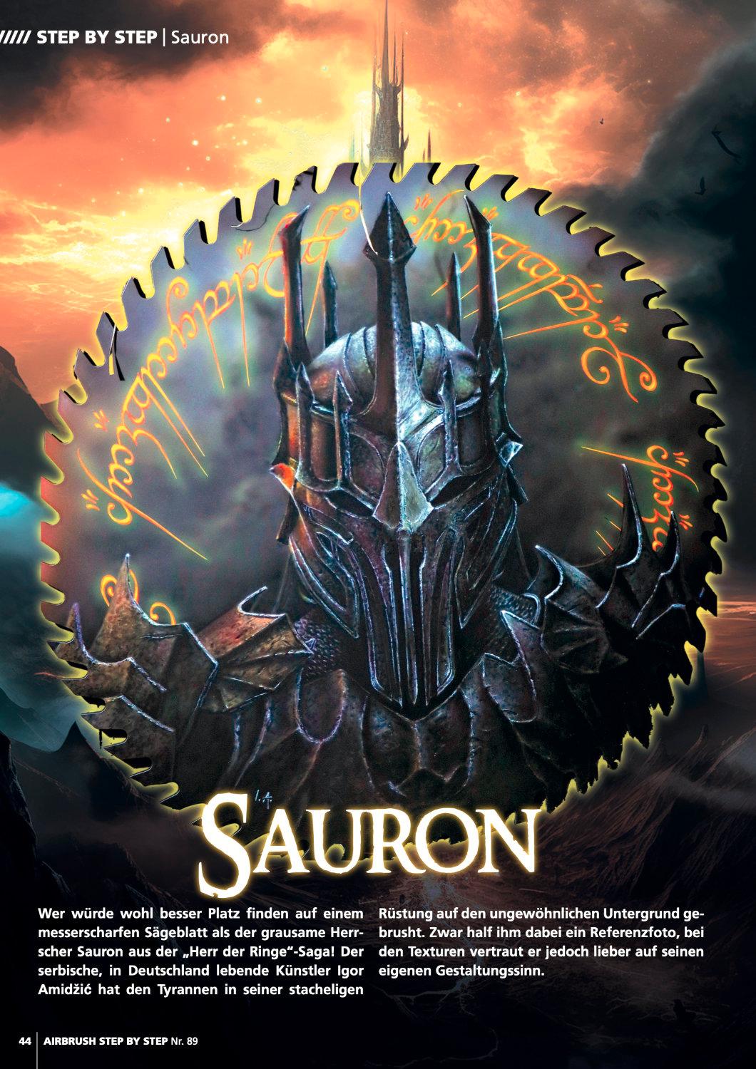 Beispielinhalt (Bild) Airbrush Step by Step 89