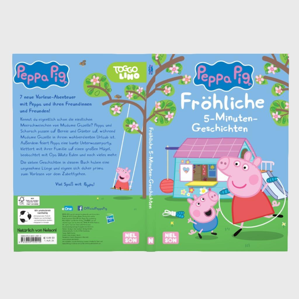 Beispielinhalt (Bild) Peppa: Fröhliche 5-Minuten-Geschichten