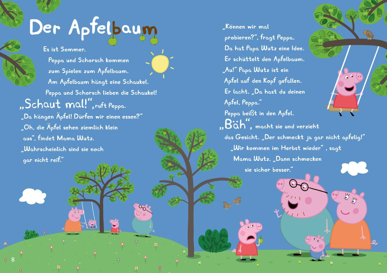 Beispielinhalt (Bild) Peppa: Fröhliche 5-Minuten-Geschichten