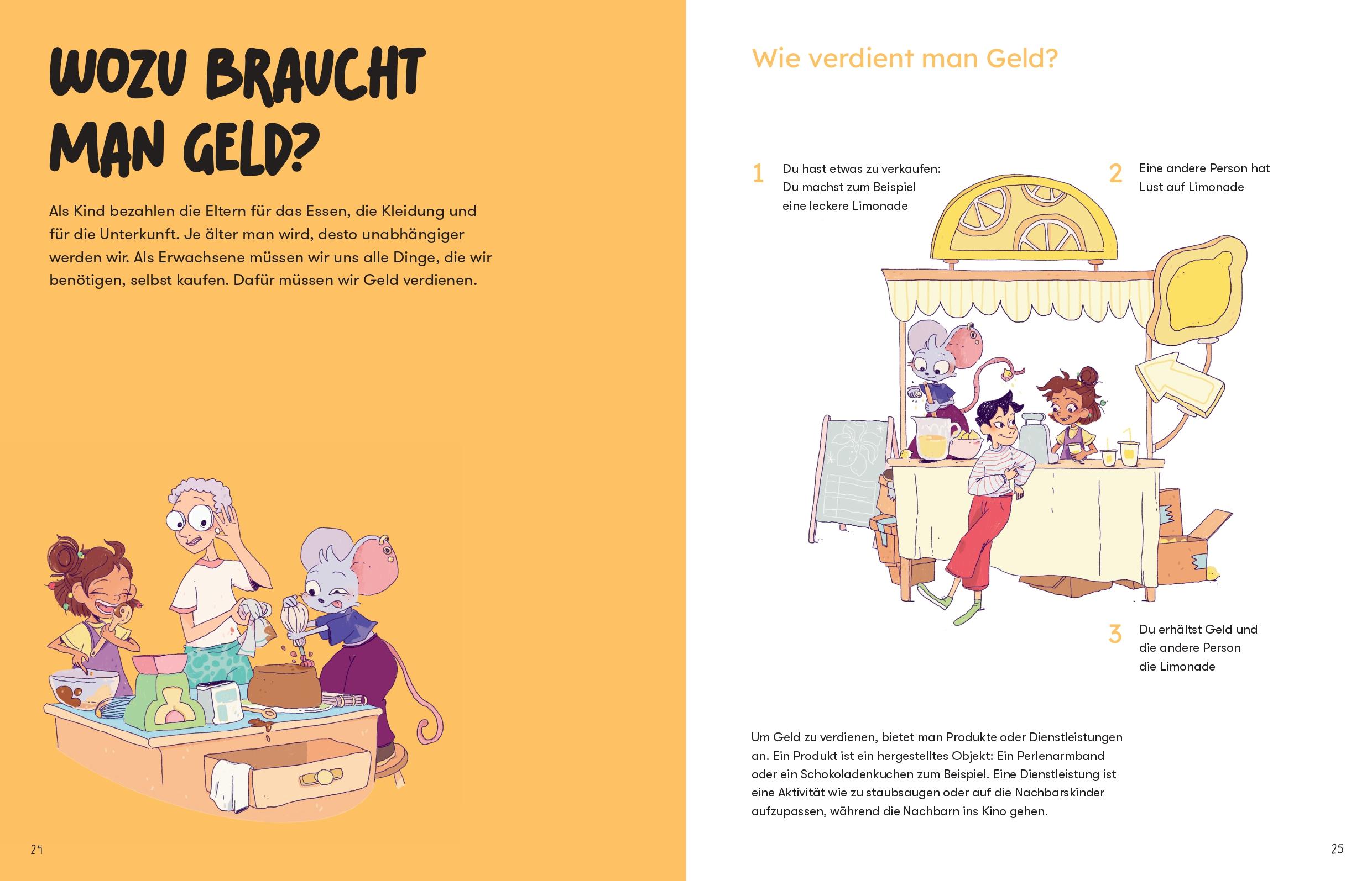 Beispielinhalt (Bild) Dein Geld und die Welt