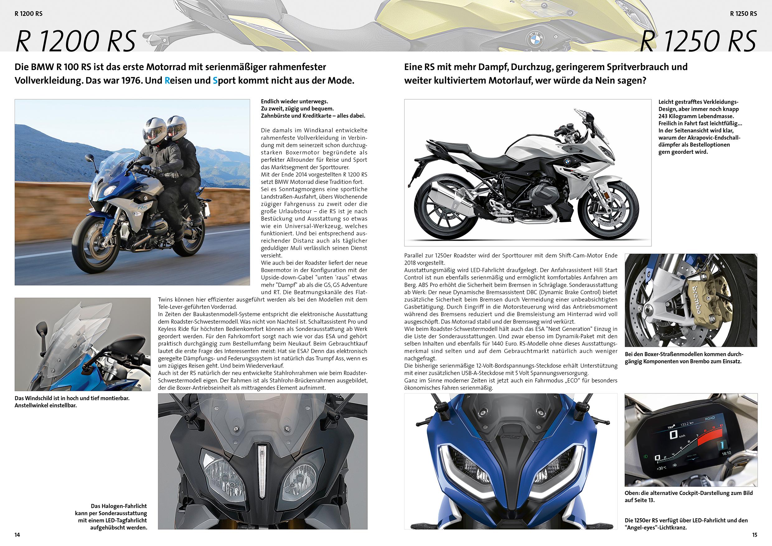 Beispielinhalt (Bild) BMW R 1200 R, BMW R 1250 R, BMW R 1200 RS, BMW R 1250 RS Reparaturanleitung