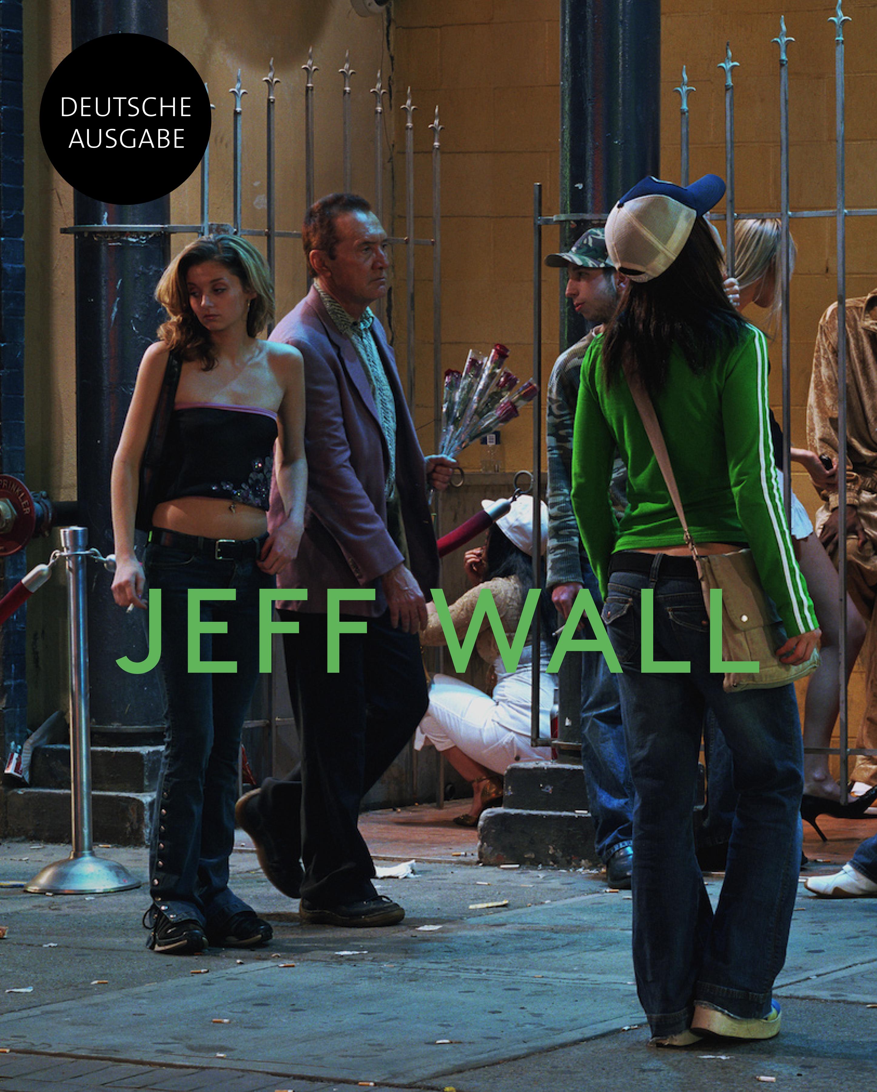 Vorderes Coverbild Jeff Wall: Meister der inszenierten Fotografie - Licht, Komposition und Cinematografie in der zeitgenössischen Kunst. Bildband zur großen Ausstellung der Fondation Beyeler