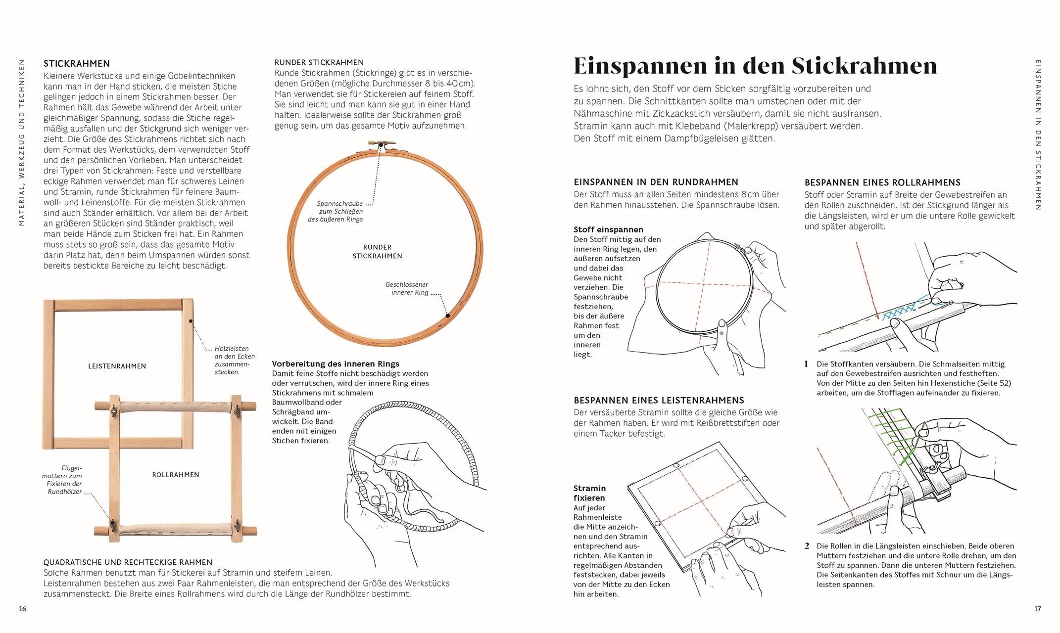 Beispielinhalt (Bild) Sticken