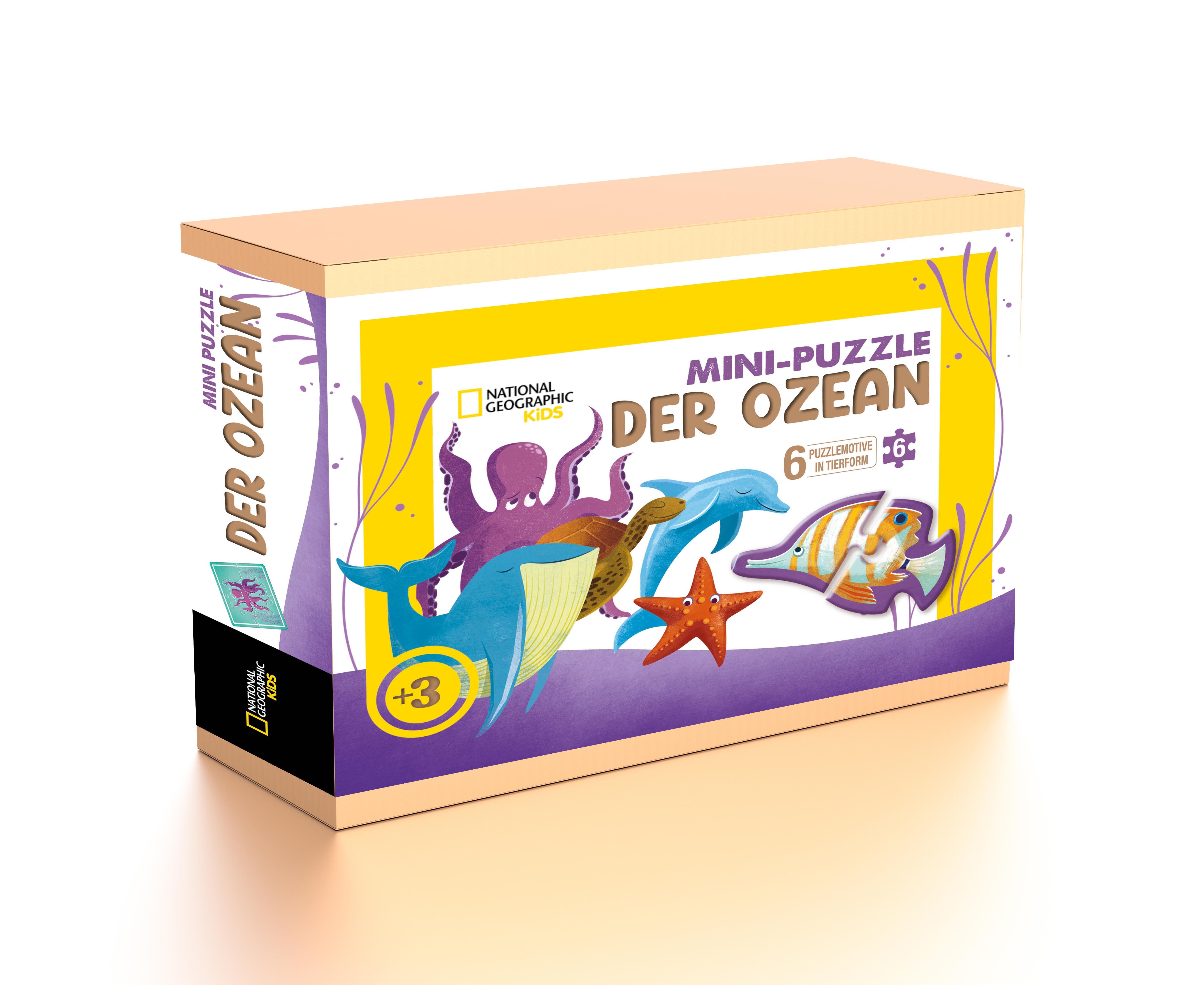 Vorderes Coverbild Mini-Puzzle Der Ozean