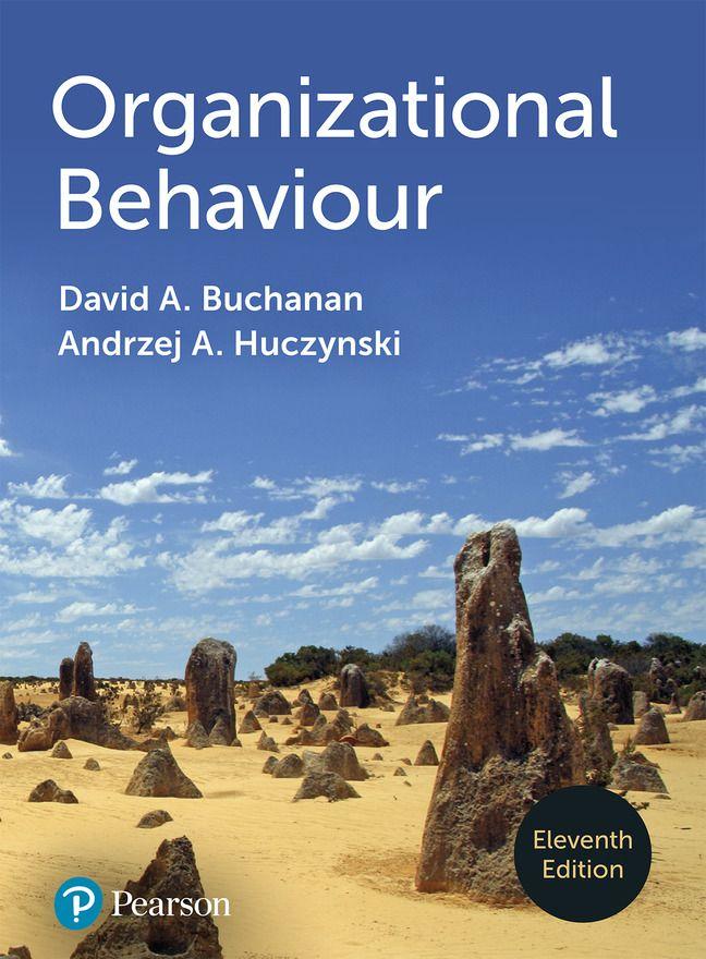 Vorderes Coverbild Organizational Behaviour