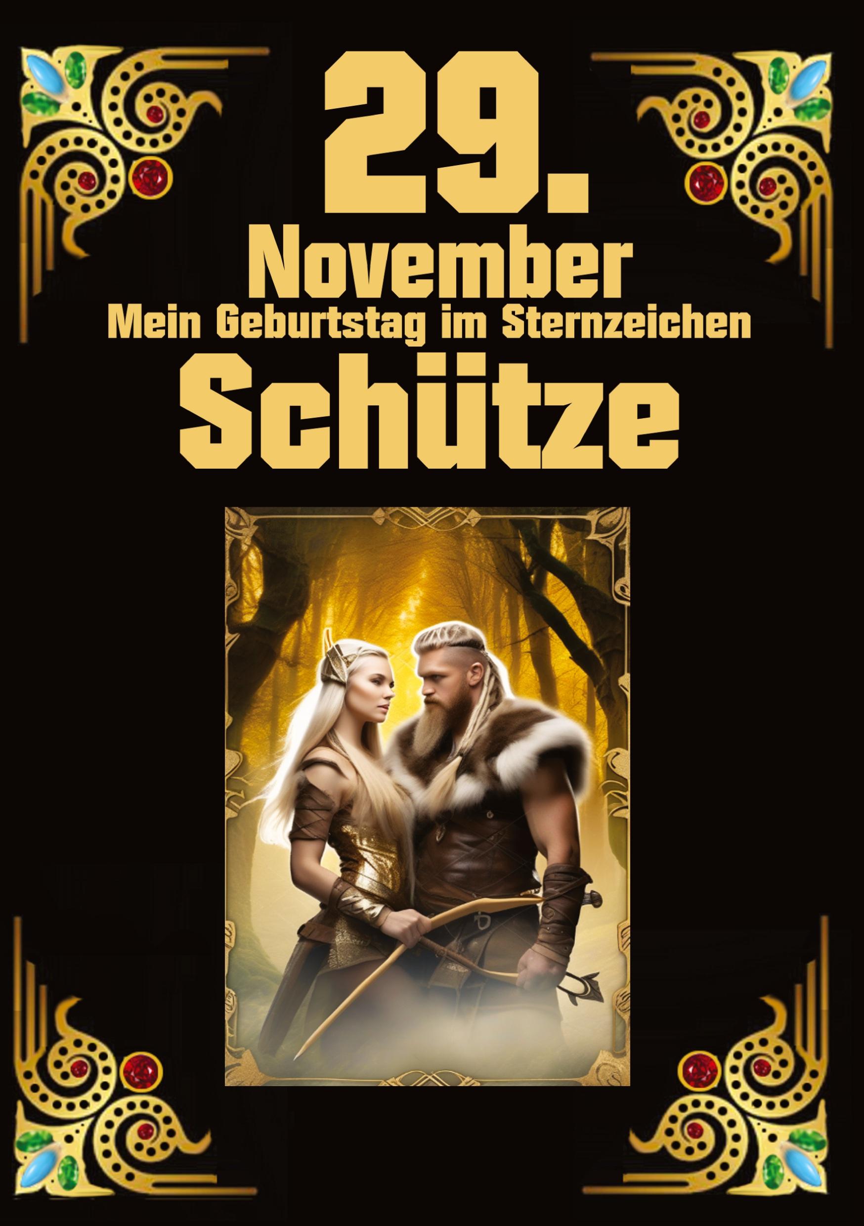 Vorderes Coverbild 29. November, mein Geburtstag