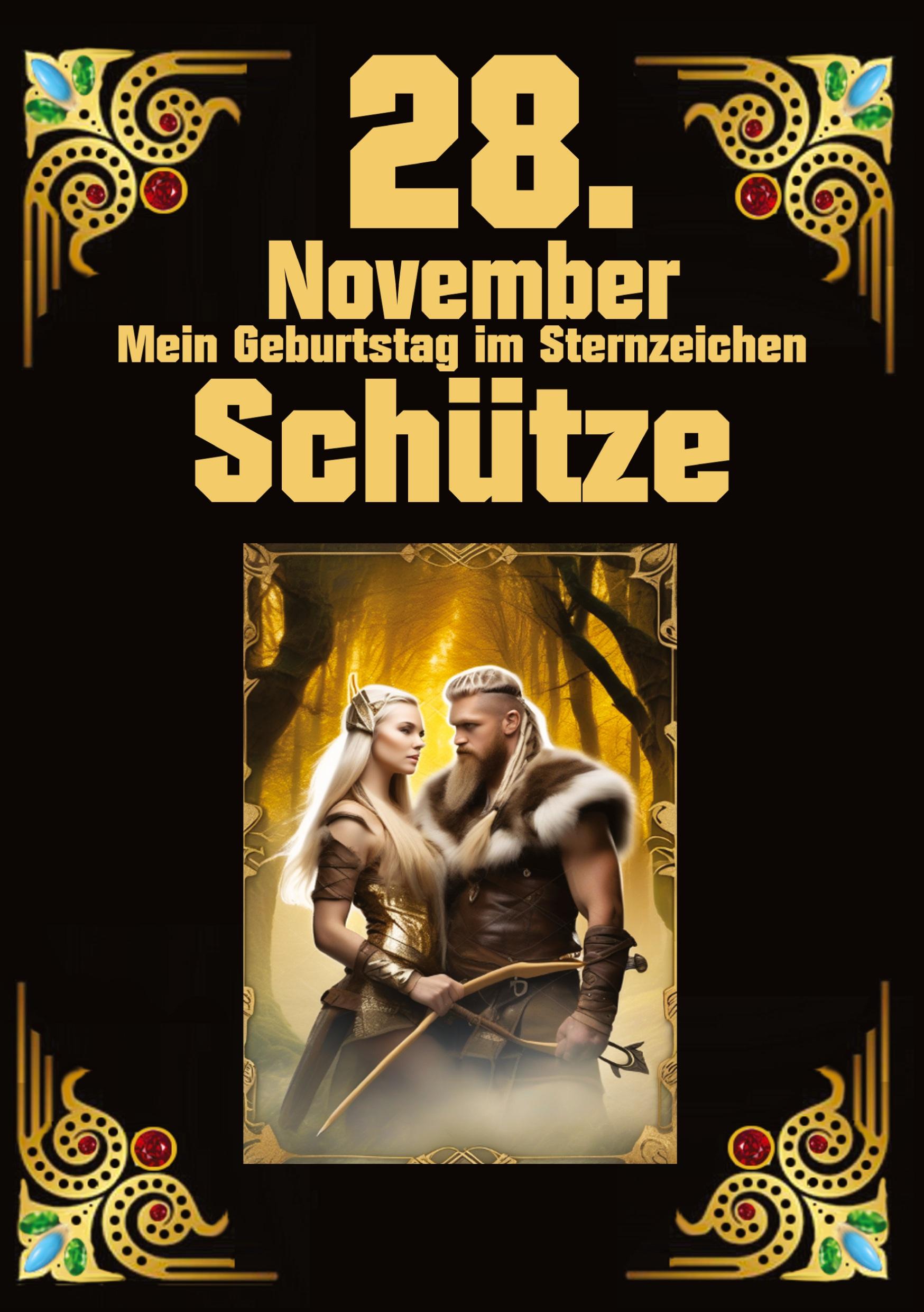 Vorderes Coverbild 28. November, mein Geburtstag