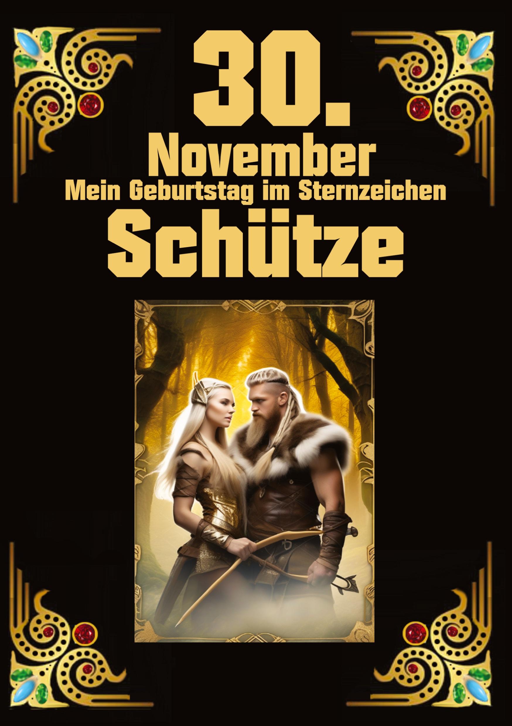 Vorderes Coverbild 30. November, mein Geburtstag