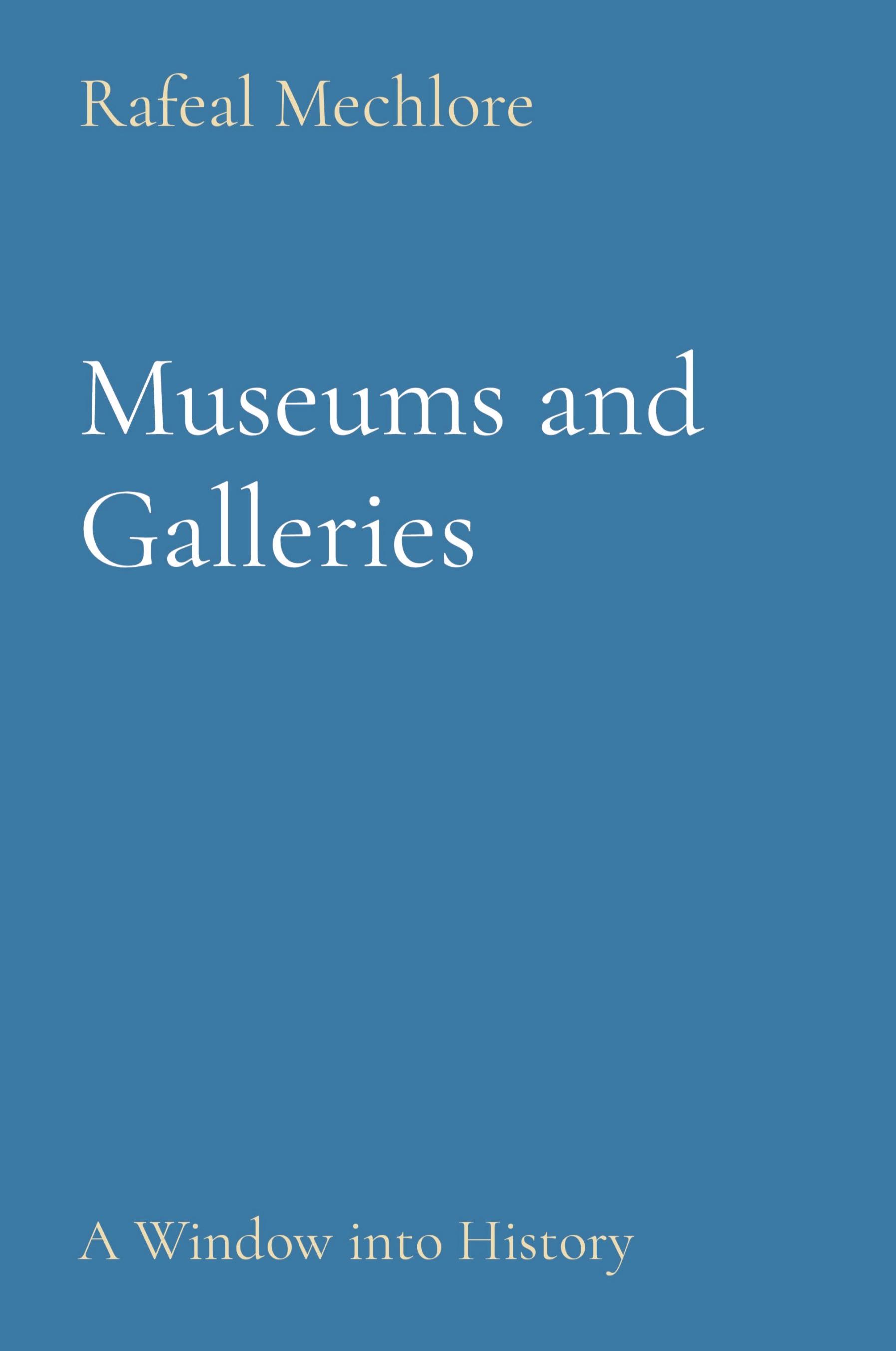 Vorderes Coverbild Museums and Galleries