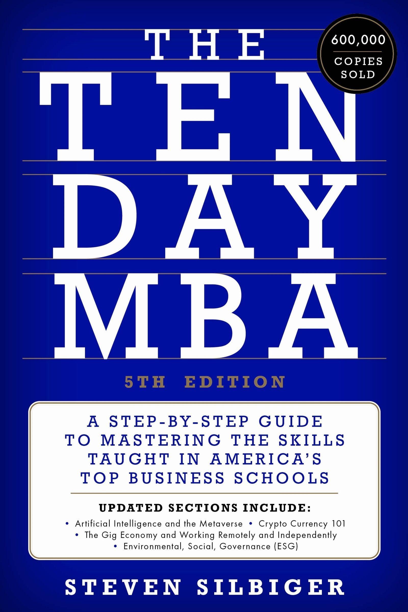 Vorderes Coverbild The Ten-Day MBA 5th Ed.