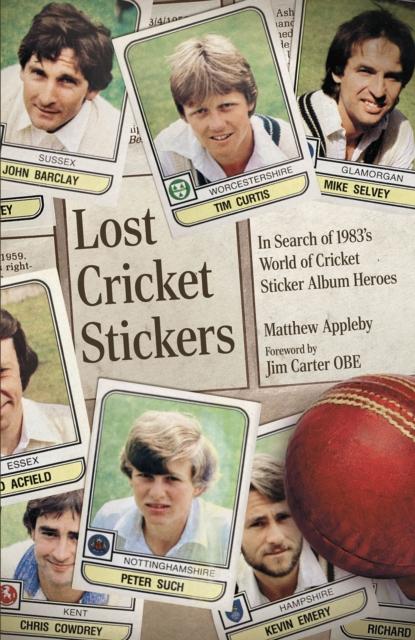 Vorderes Coverbild Lost Cricket Stickers