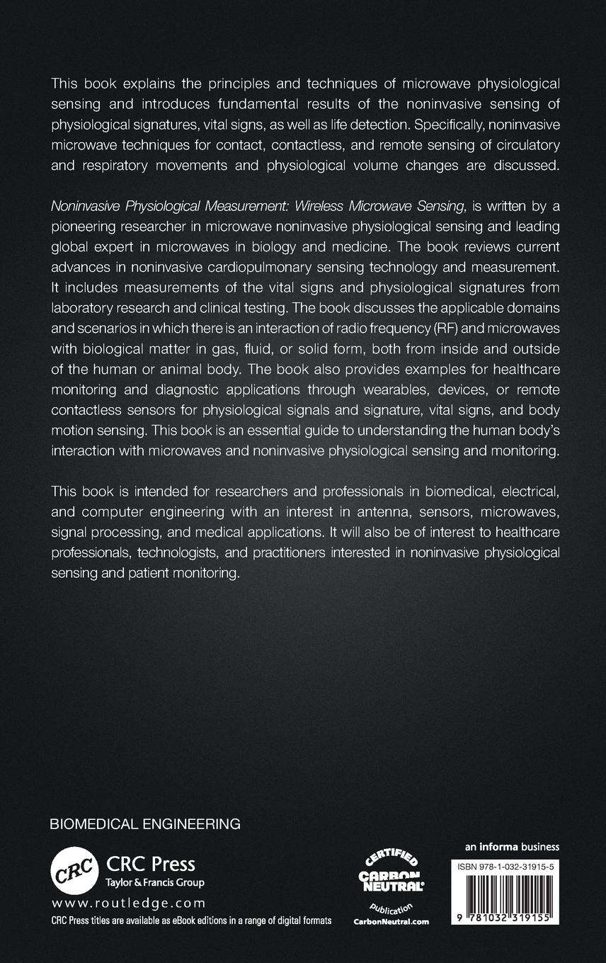 Rückseitencover Noninvasive Physiological Measurement