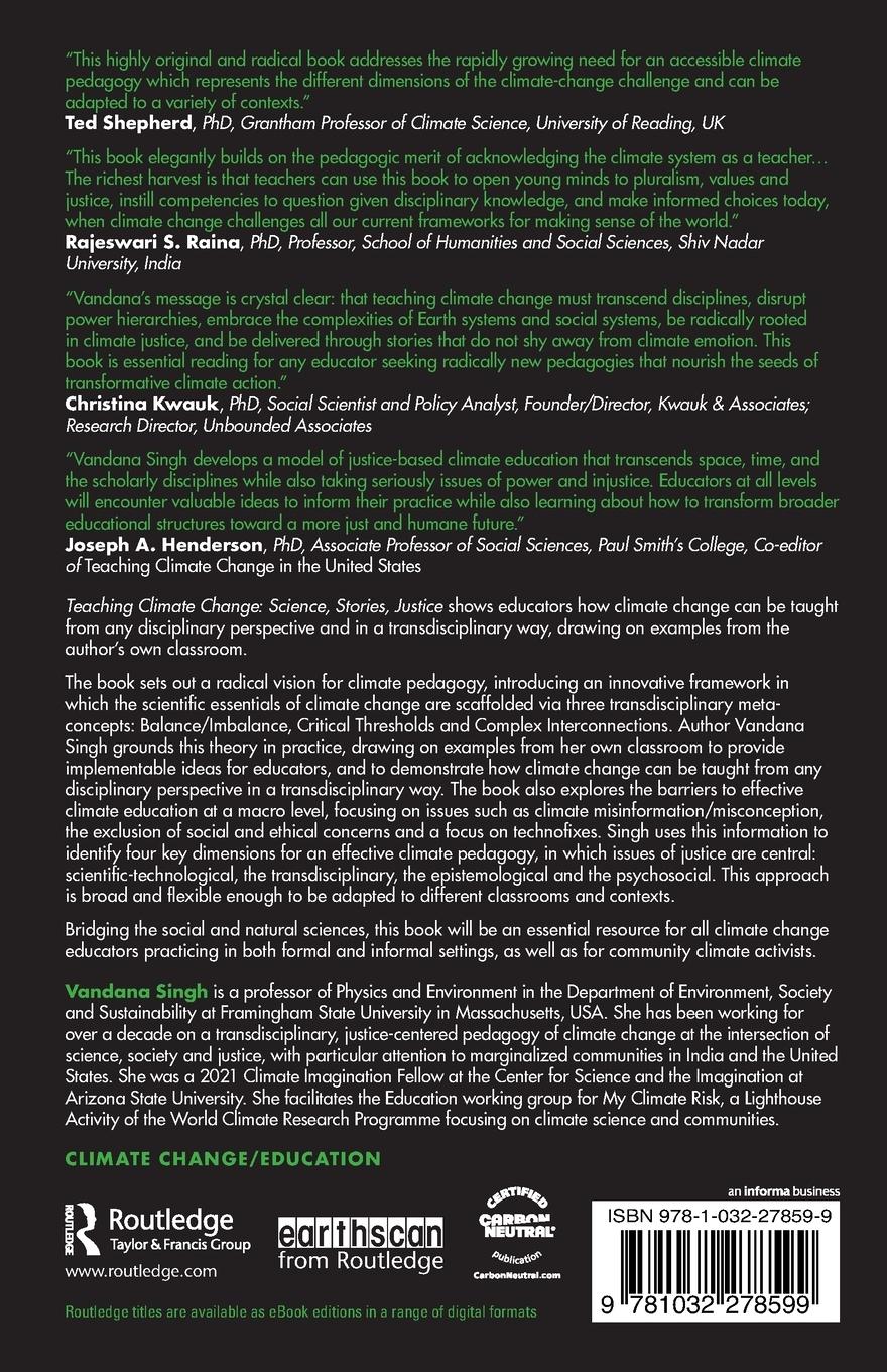 Rückseitencover Teaching Climate Change