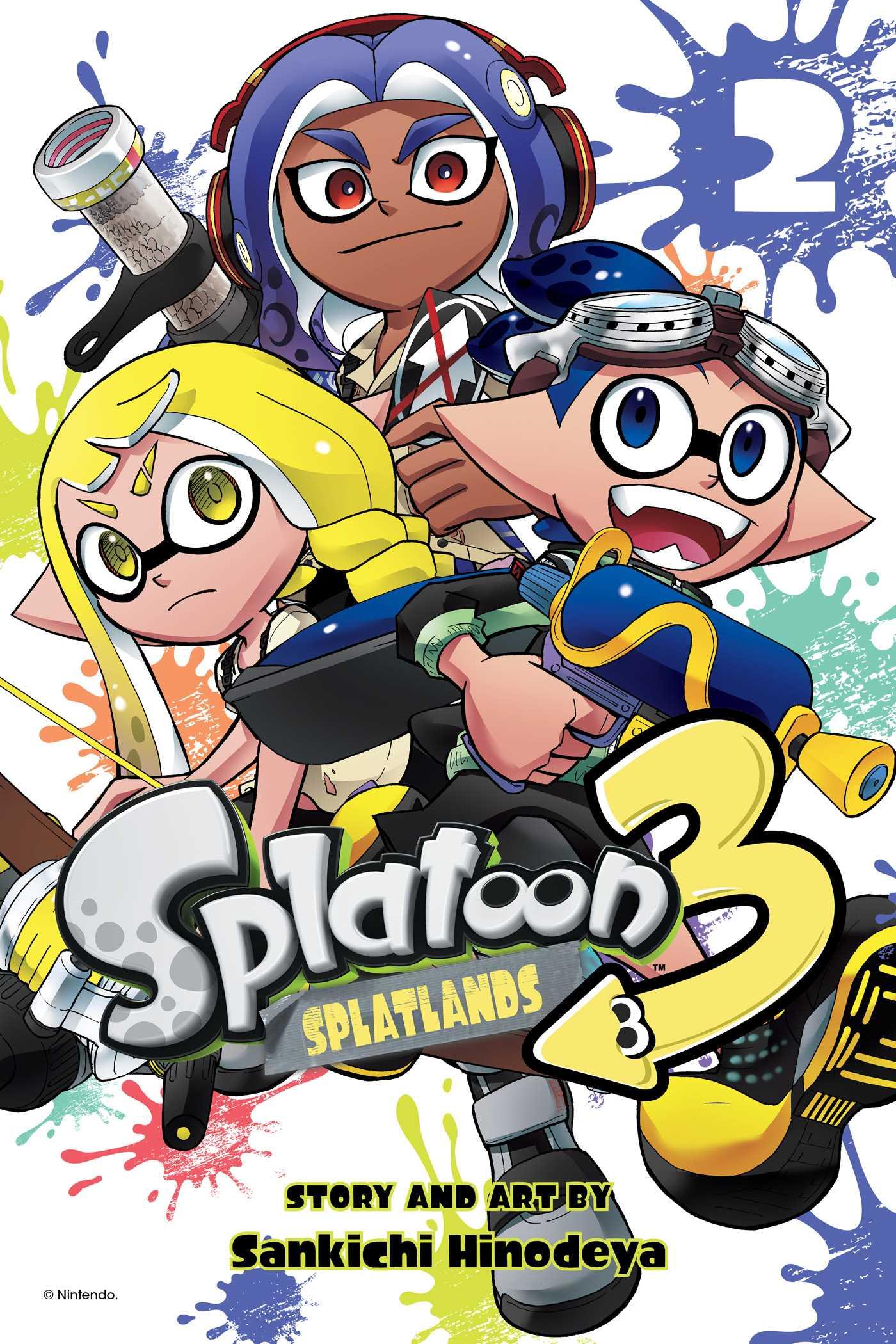 Vorderes Coverbild Splatoon 3: Splatlands, Vol. 2