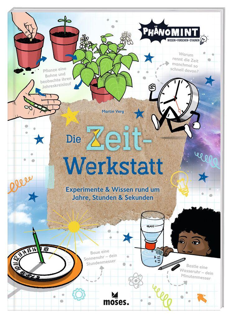 Vorderes Coverbild PhänoMINT Die Zeit-Werkstatt