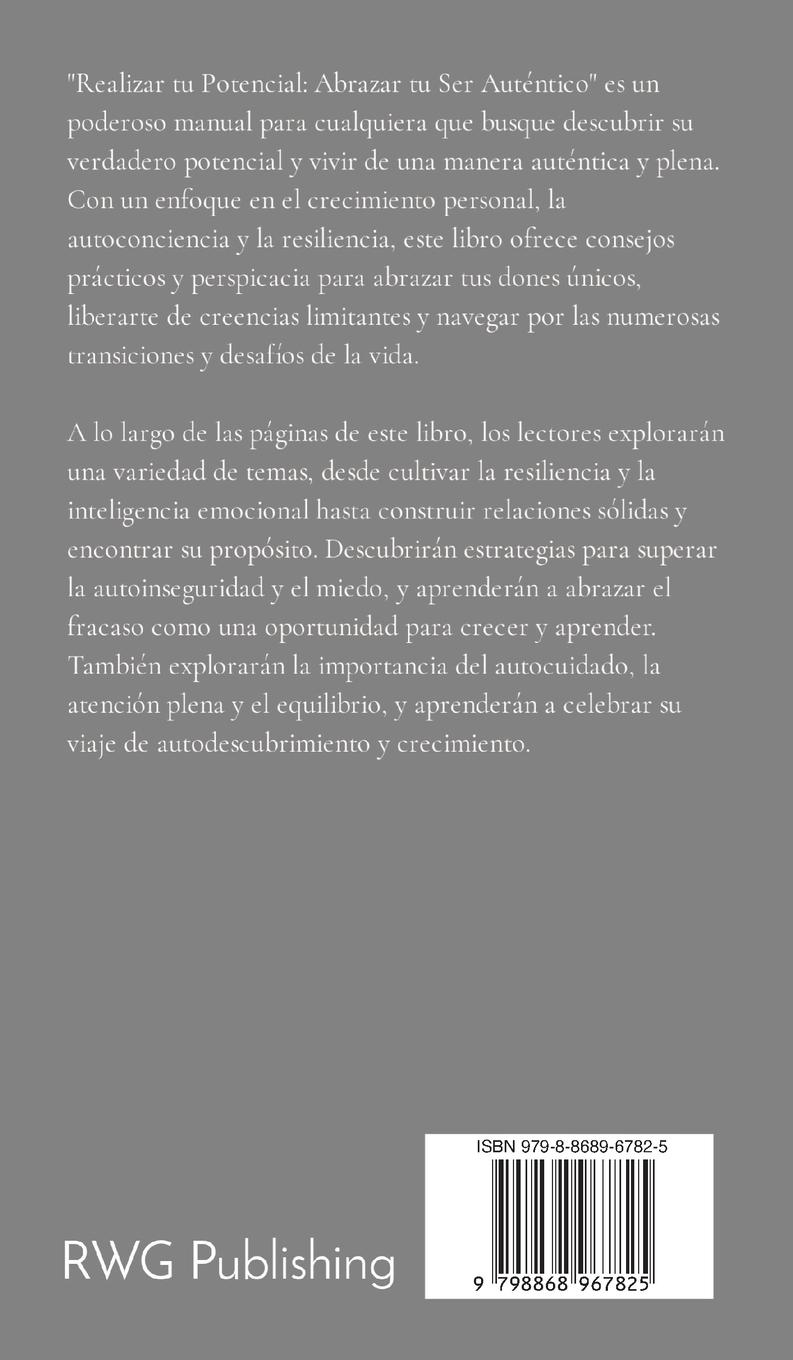 Rückseitencover Dando Rienda Suelta a Tu Potencial