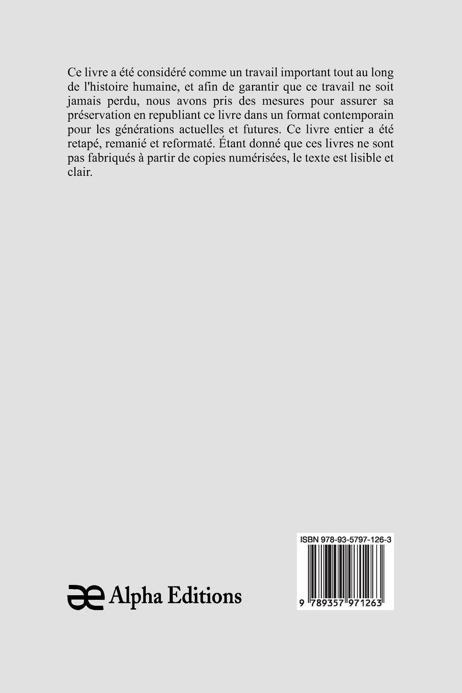Rückseitencover La case de l'oncle Tom; ou, vie des nègres en Amérique
