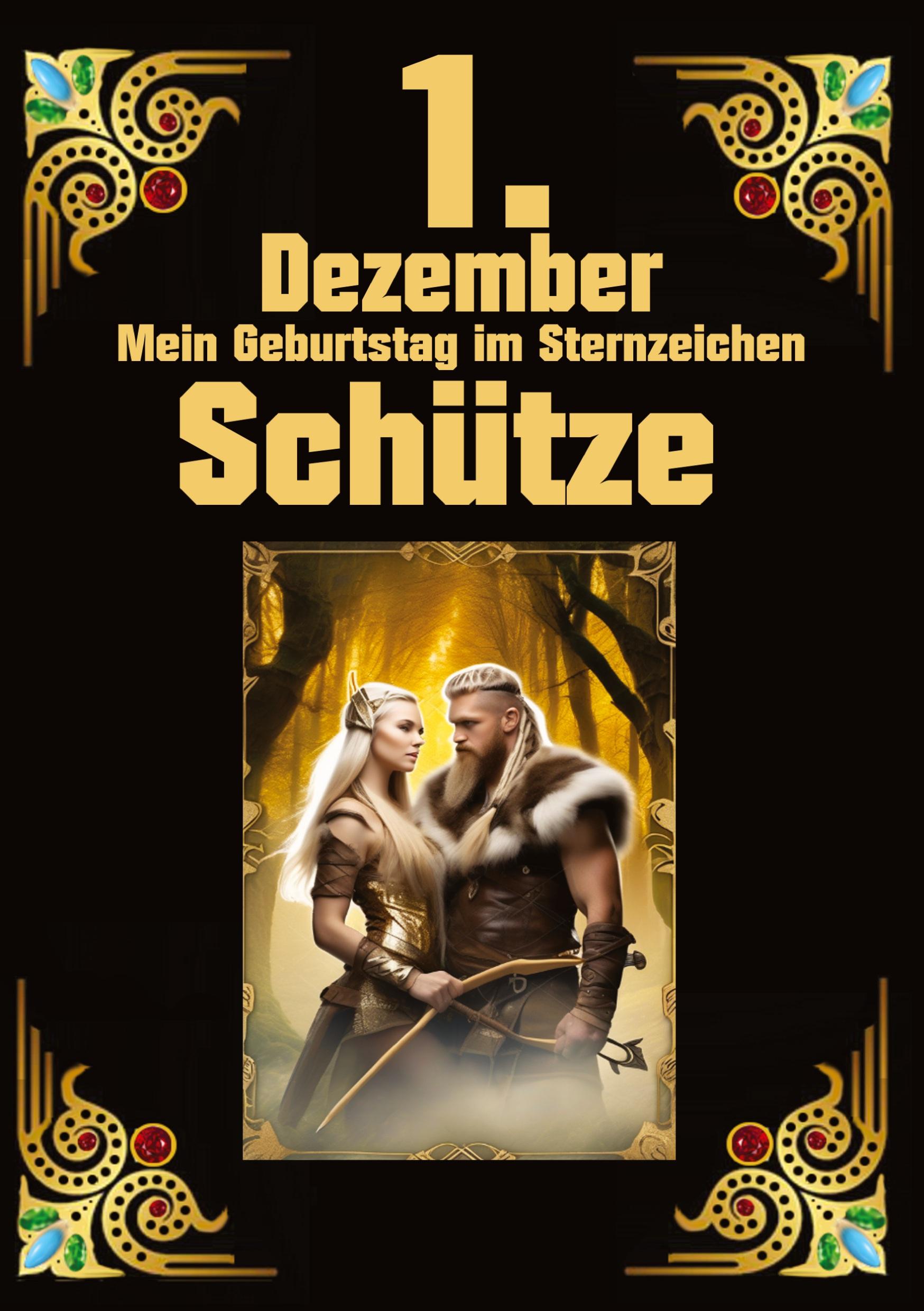 Vorderes Coverbild 1.Dezember, mein Geburtstag