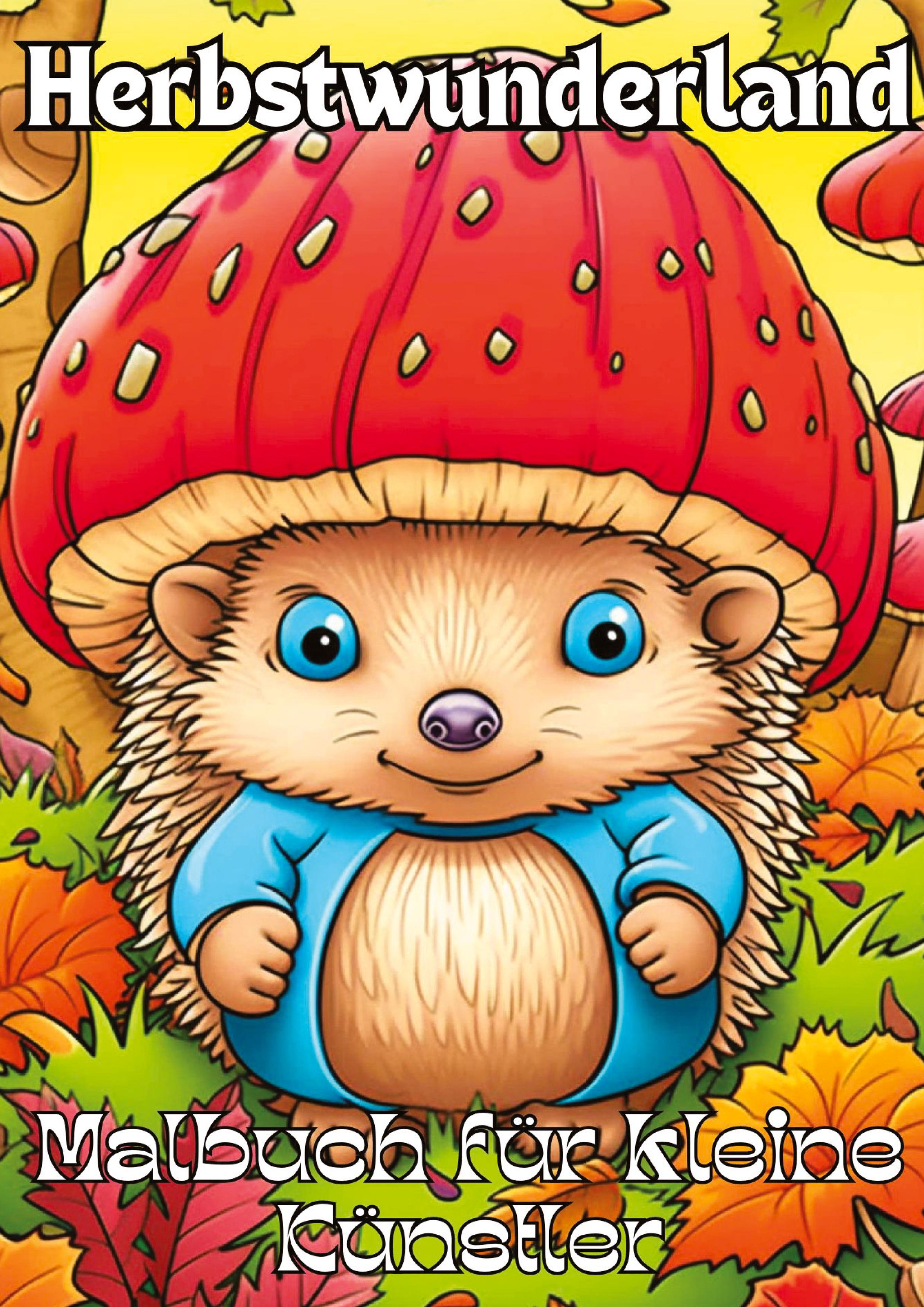 Vorderes Coverbild Herbstwunderland: Malbuch für kleine Künstler