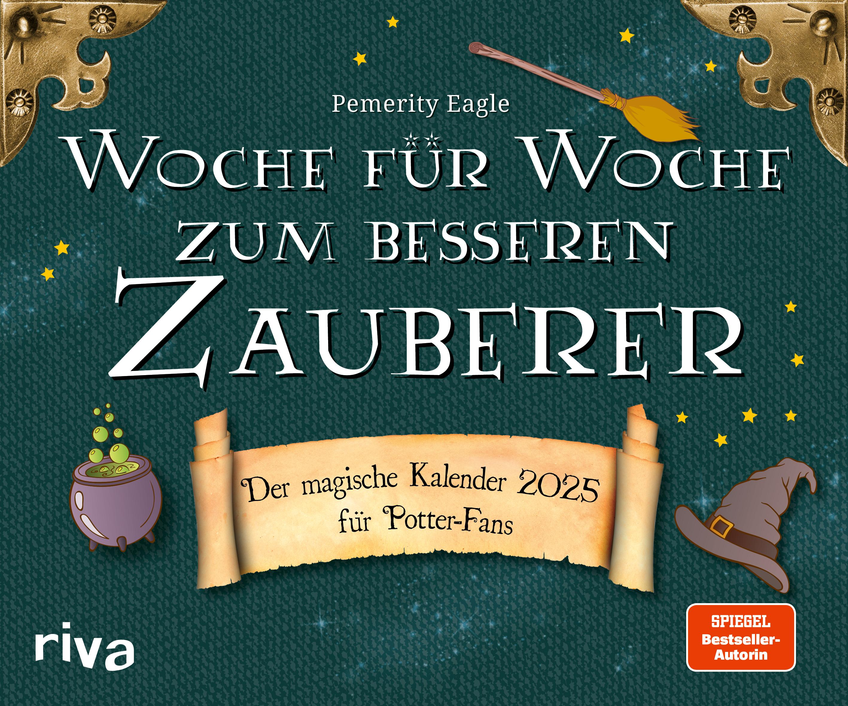 Vorderes Coverbild Woche für Woche zum besseren Zauberer - Wochenkalender 2025