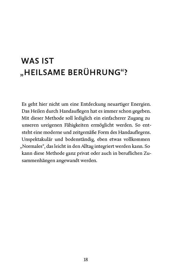 Beispielinhalt (Bild) Heilsame Berührung von Körper, Herz und Seele