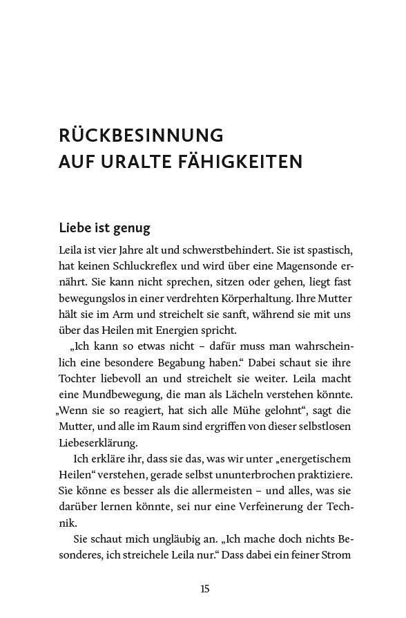 Beispielinhalt (Bild) Heilsame Berührung von Körper, Herz und Seele