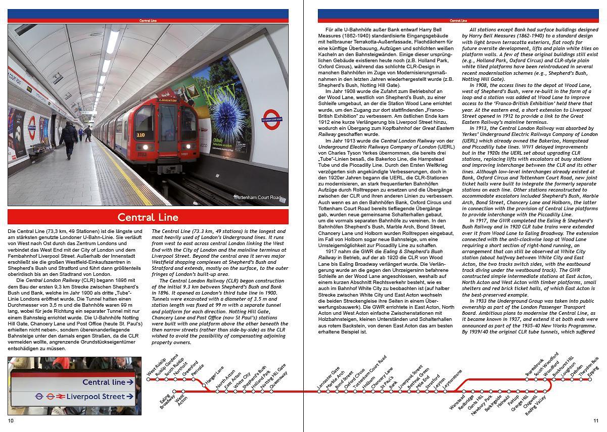Beispielinhalt (Bild) London Underground Album