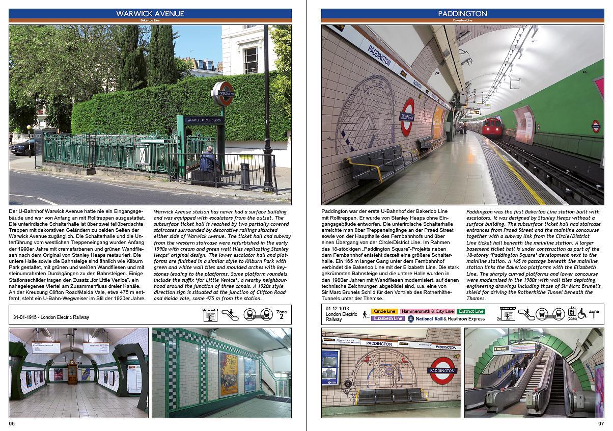 Beispielinhalt (Bild) London Underground Album