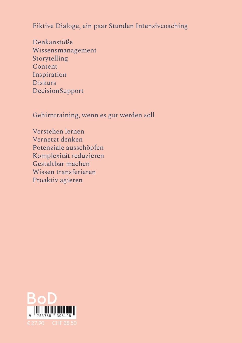 Rückseitencover Wissenscoaching Standortdiskurse