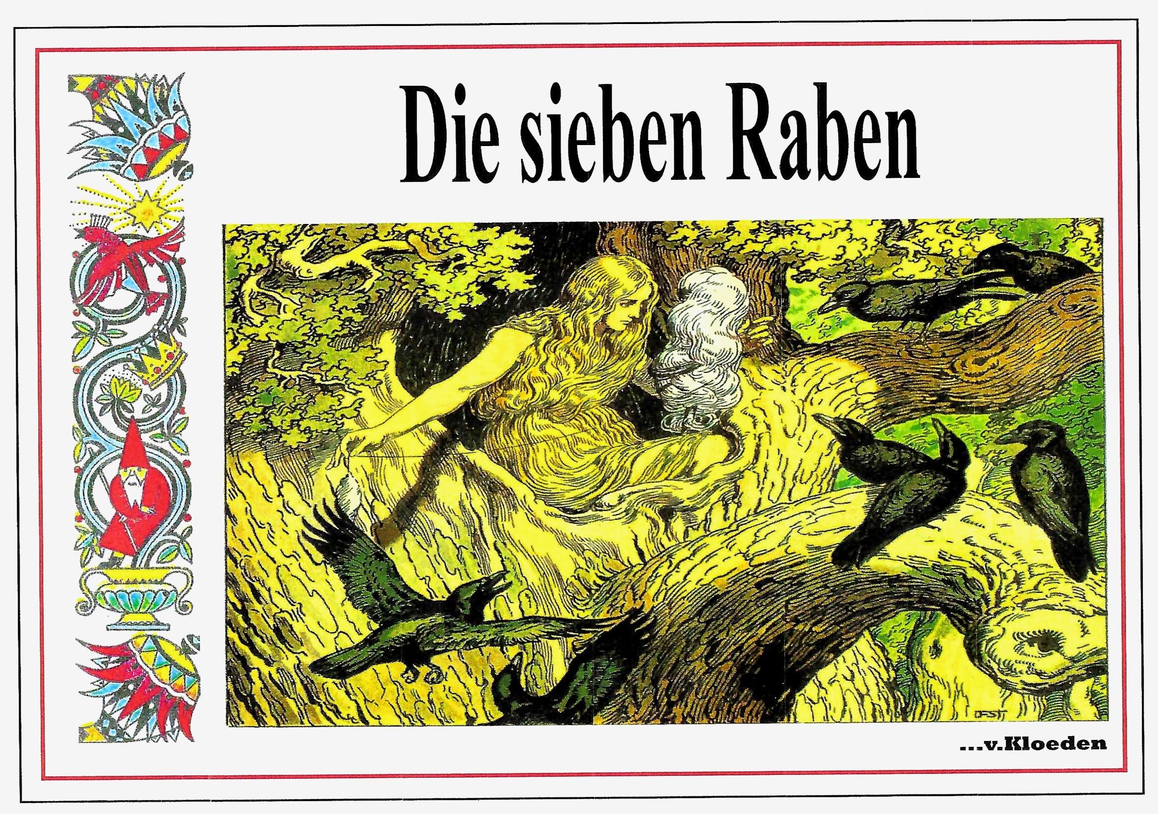 Vorderes Coverbild Sieben Raben