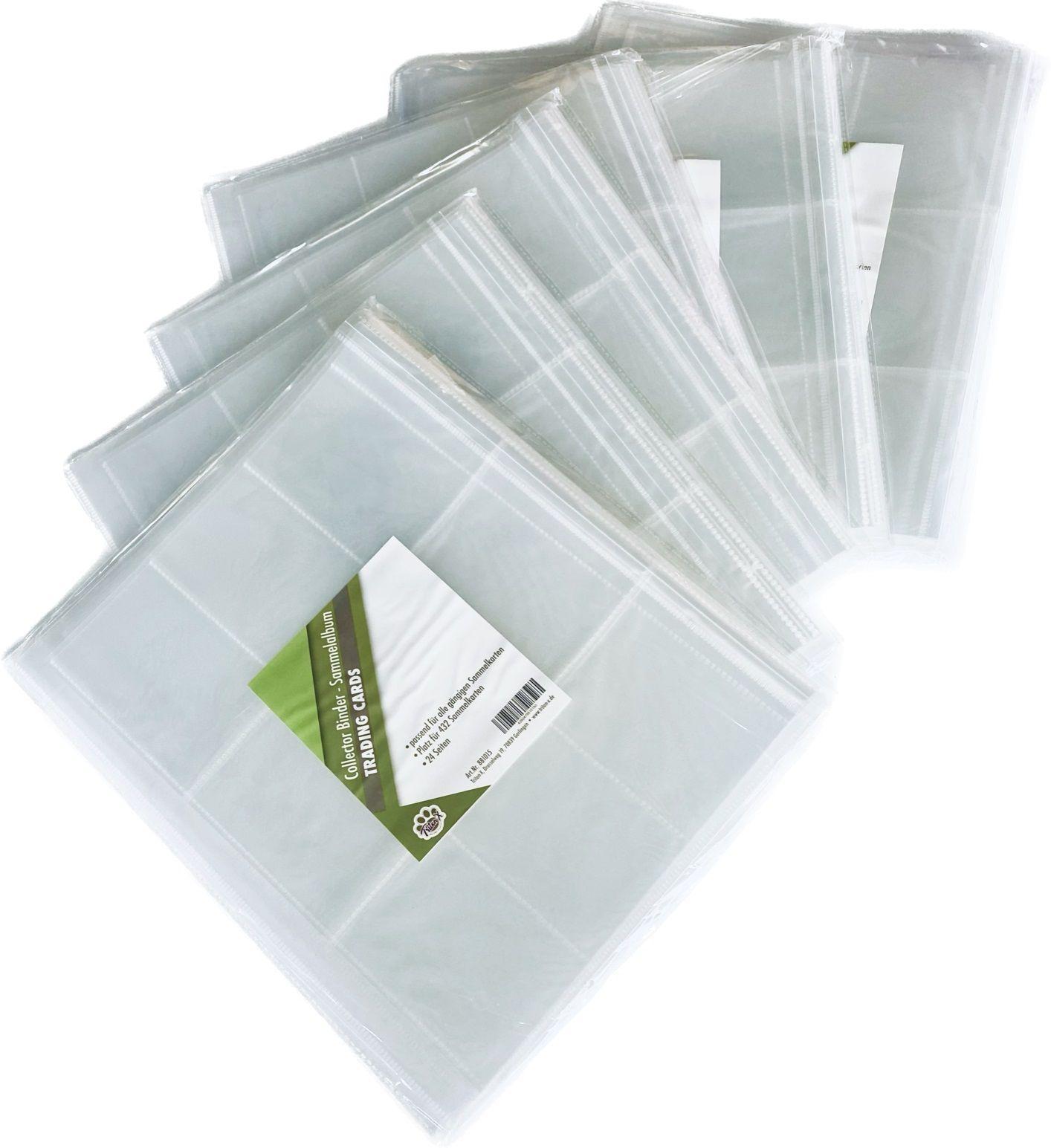 Vorderes Coverbild Sammelmappe für Sammelkarten, 24 Seiten & 432 Trading Cards