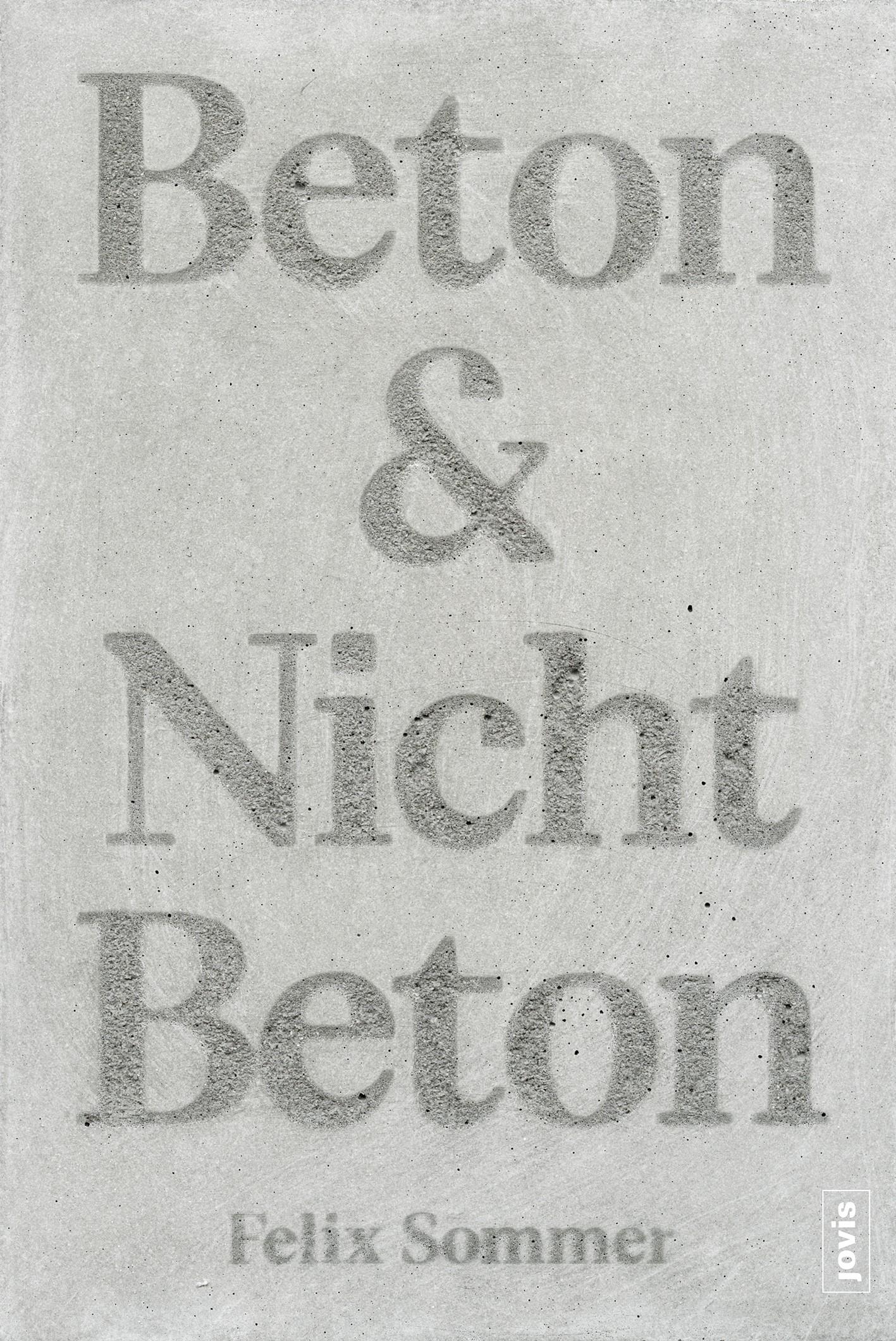 Vorderes Coverbild Beton & Nicht Beton