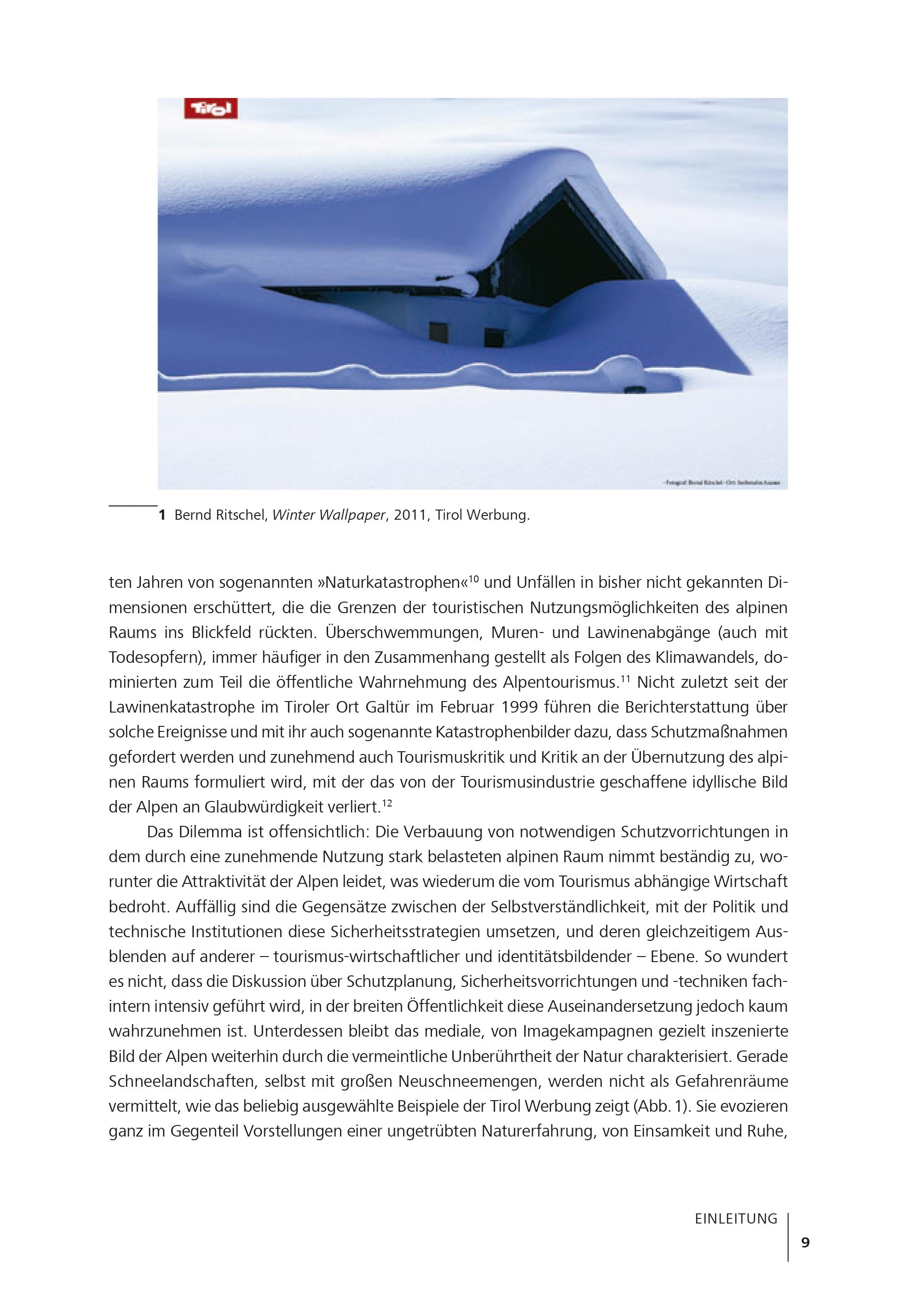 Beispielinhalt (Bild) Architektur alpiner Sicherheit